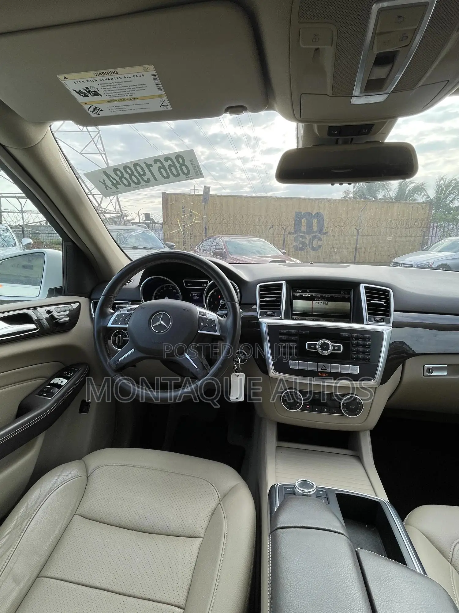 Mercedes-Benz M Class ML350 4dr SUV (3.5L 6cyl 7A) 2015 White