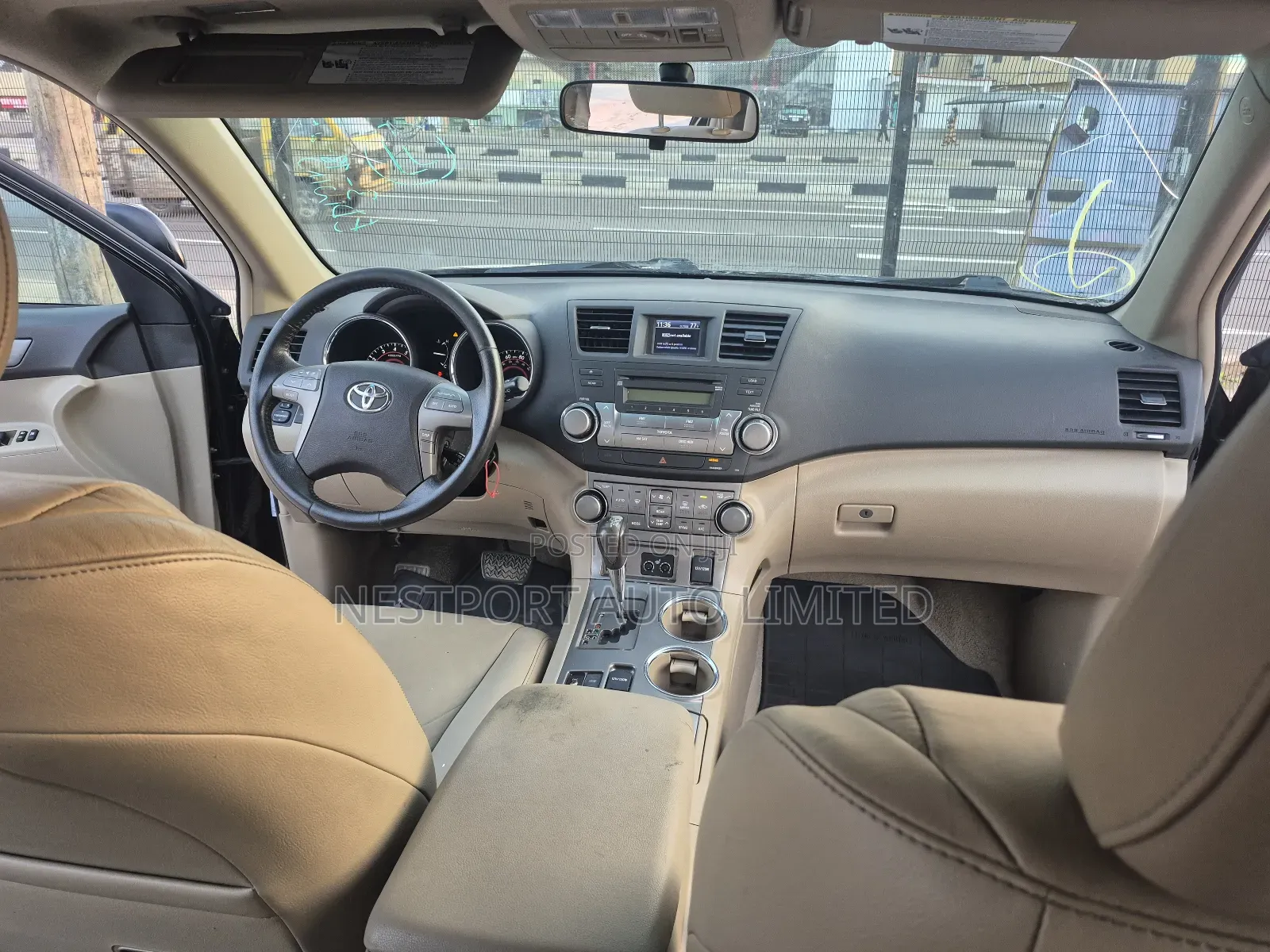 Toyota Highlander Sport 2010 Black