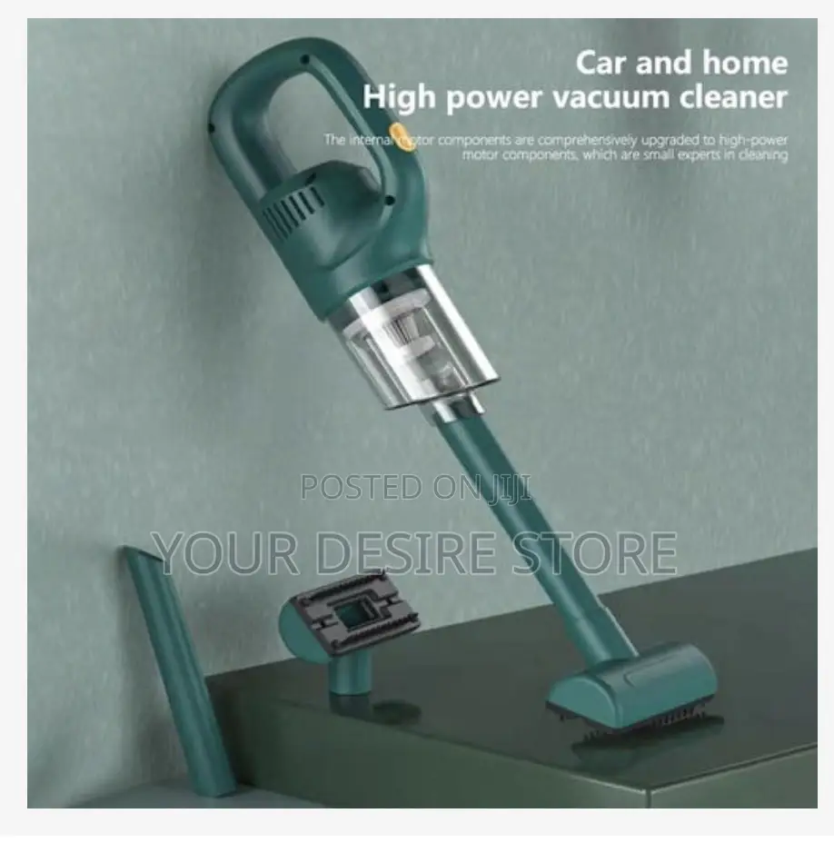 Cordless Extended Flat Nozzle Rechargeable Vacuum Cleaner