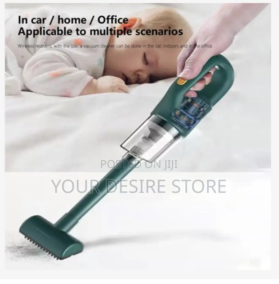 Cordless Extended Flat Nozzle Rechargeable Vacuum Cleaner