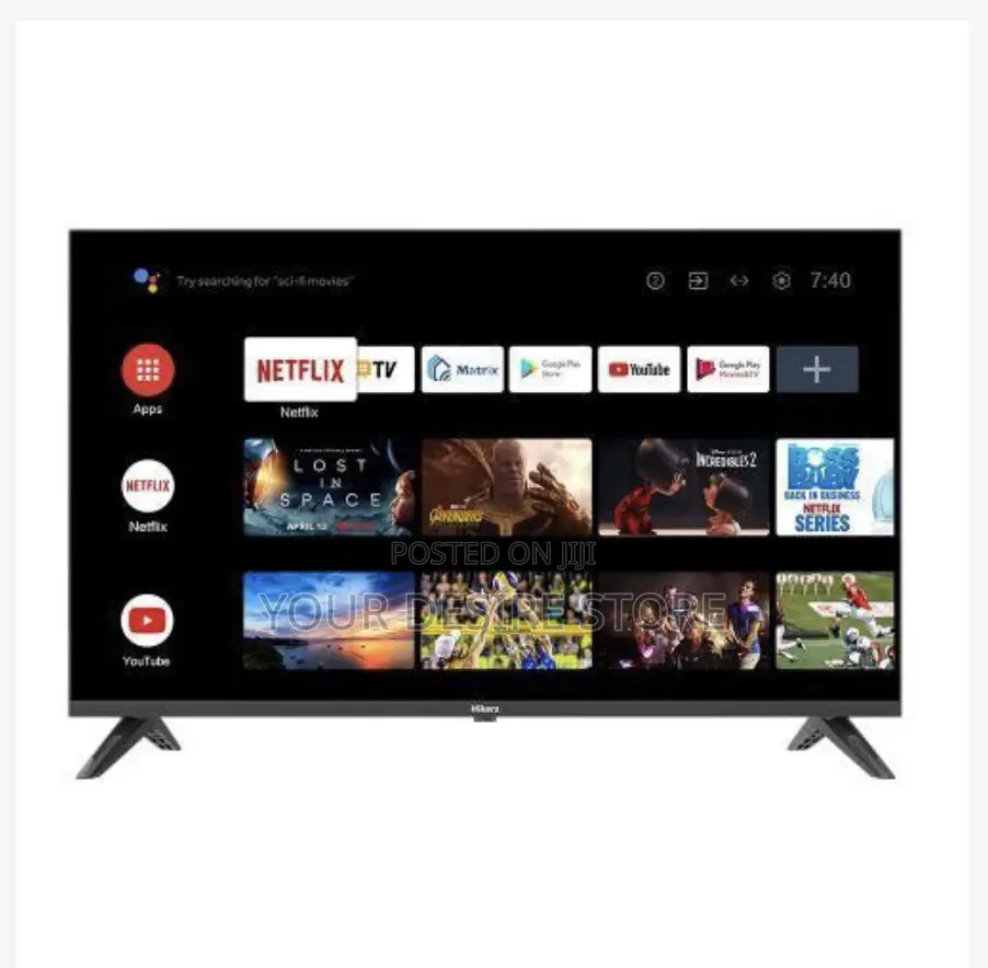 Hikers 32'' Frameless Android Smart Hd Led Tv - Black