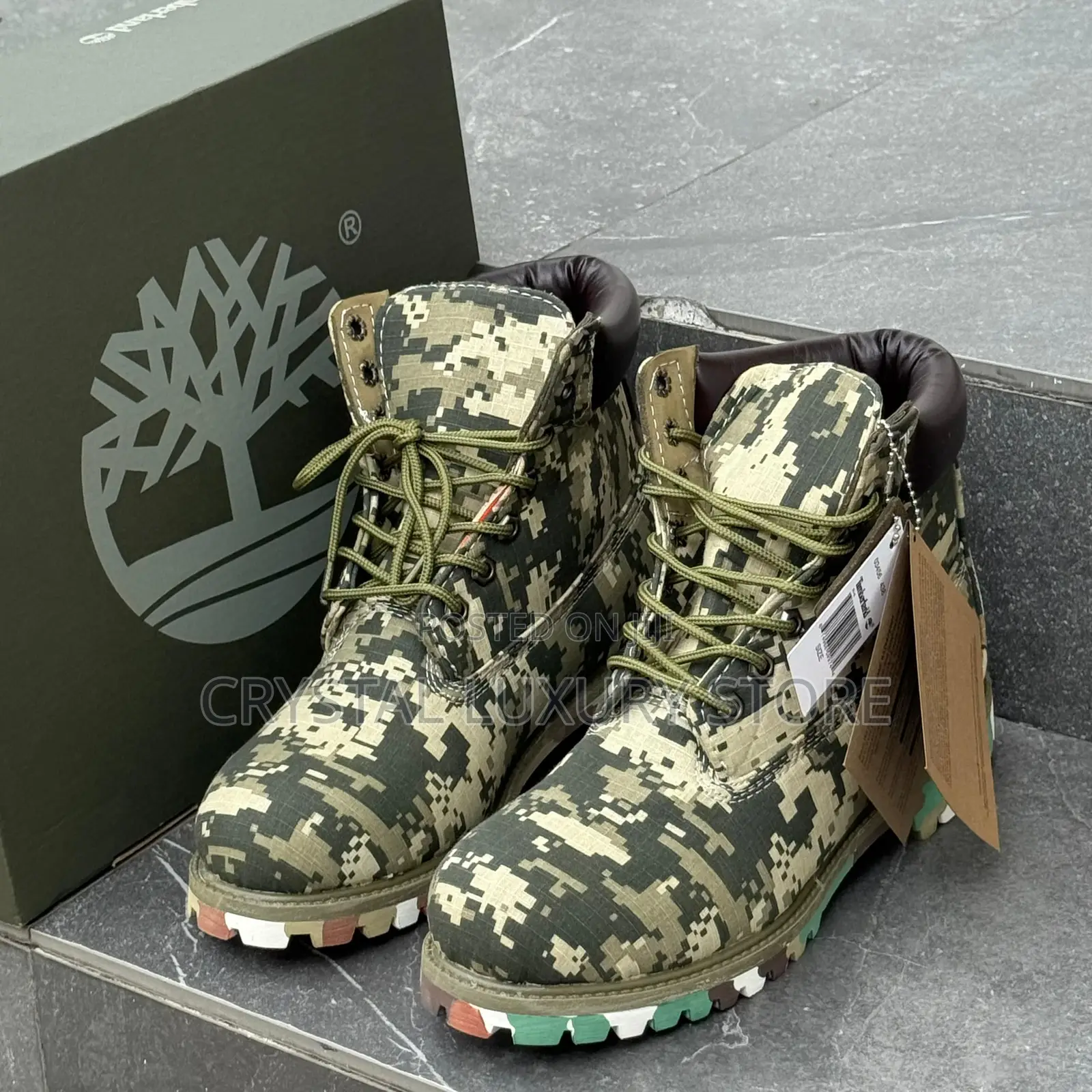 Timberland Quality Luxury Men Army Boot