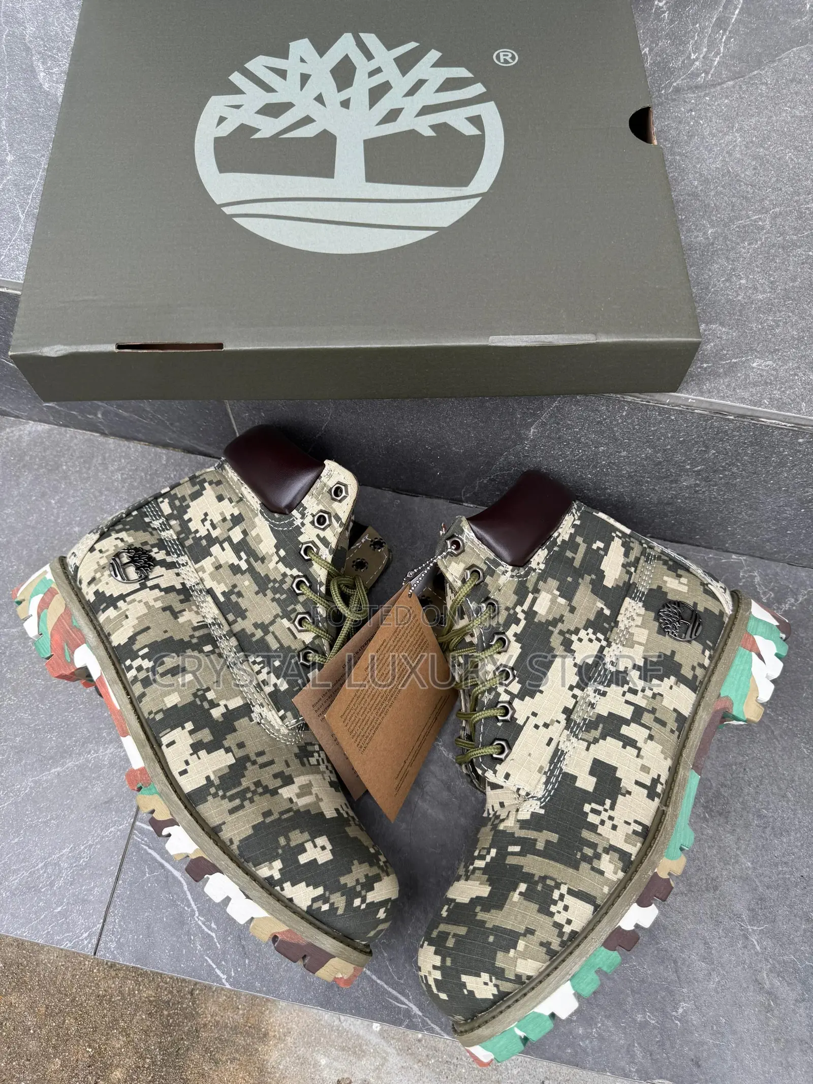 Timberland Quality Luxury Men Army Boot