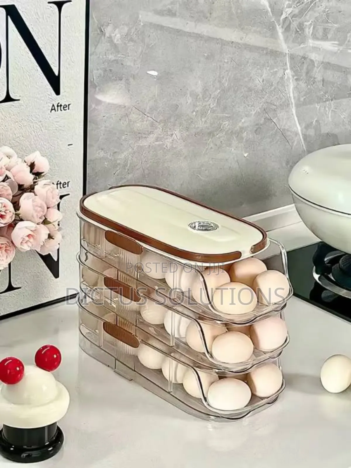 Egg Rack Box Dispenser