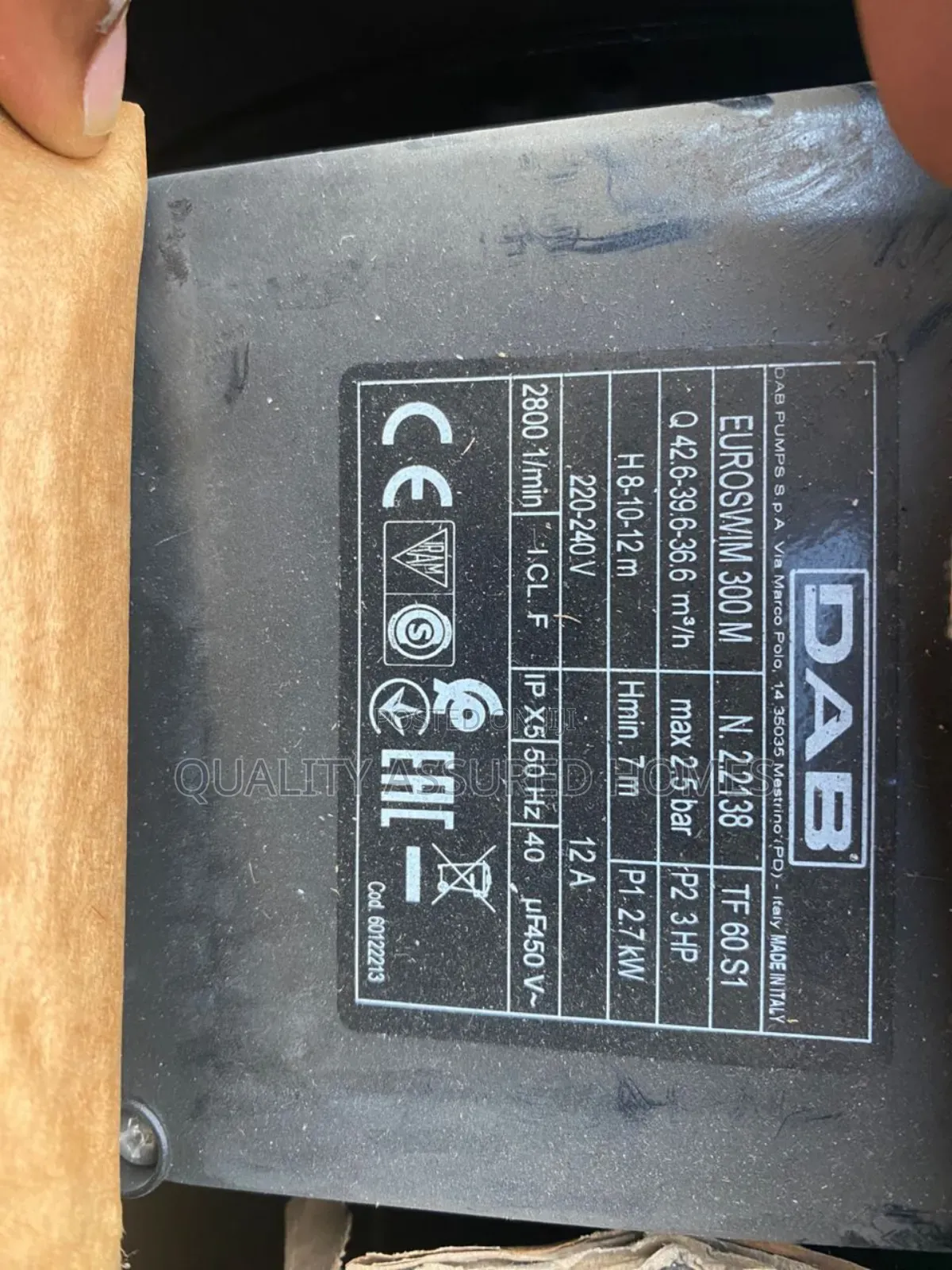 3hp Dab Swimming Pool Pump