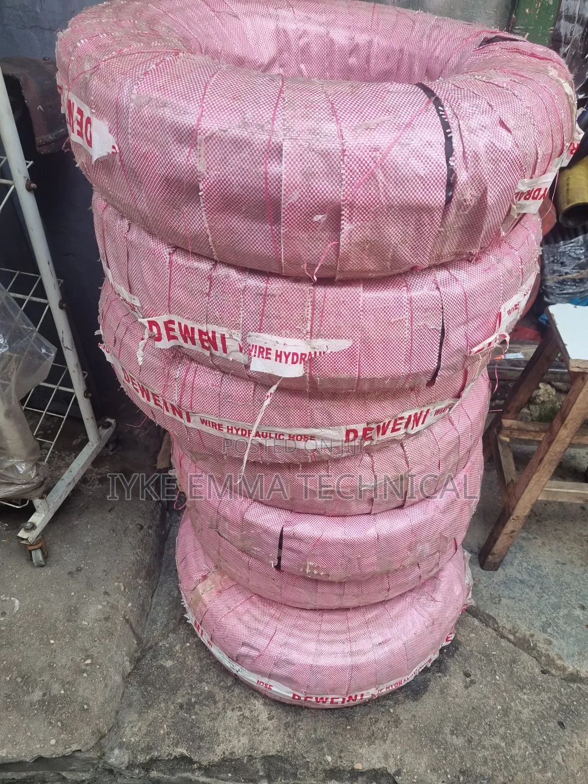Hydraulic Pressure Rubber Hose 3/8" X 100m R1at