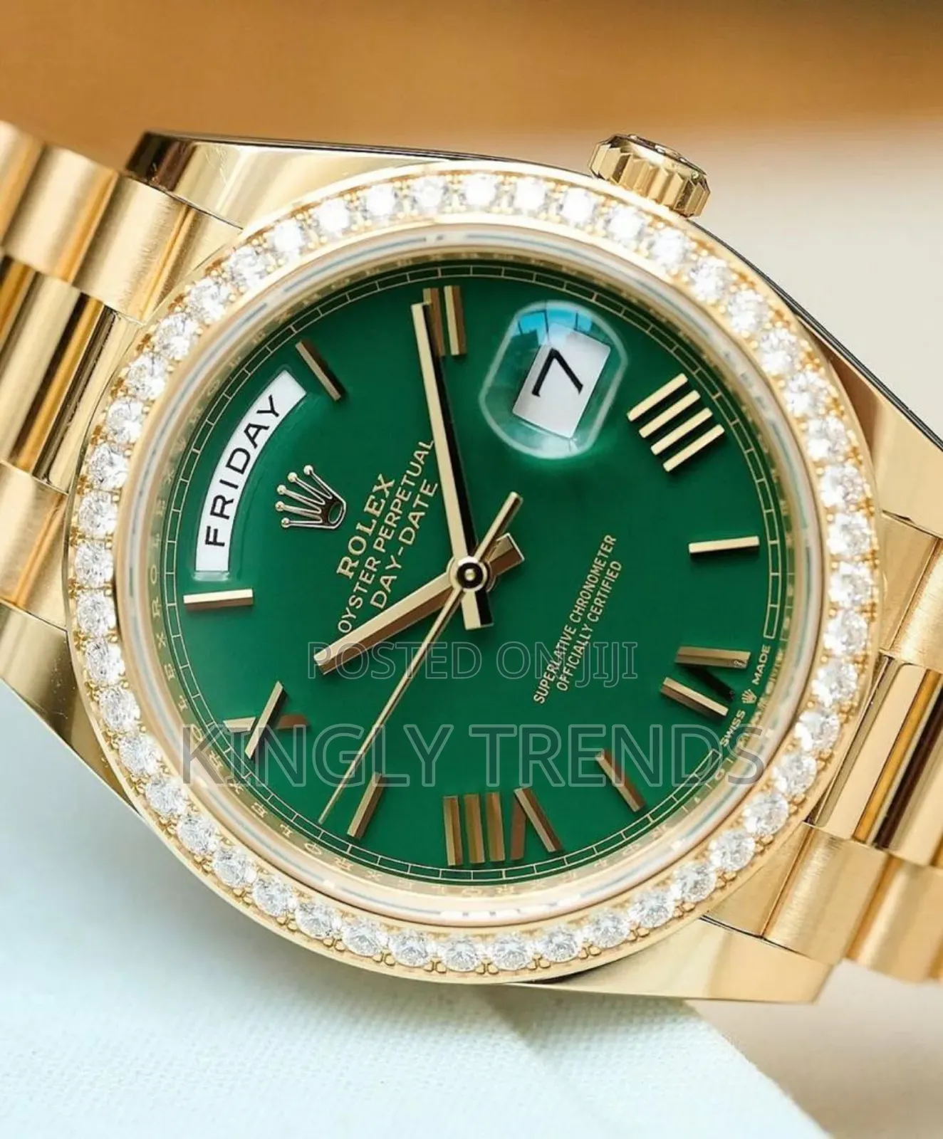 Luxury Rolex Day Date Automatic Engine Wristwatch