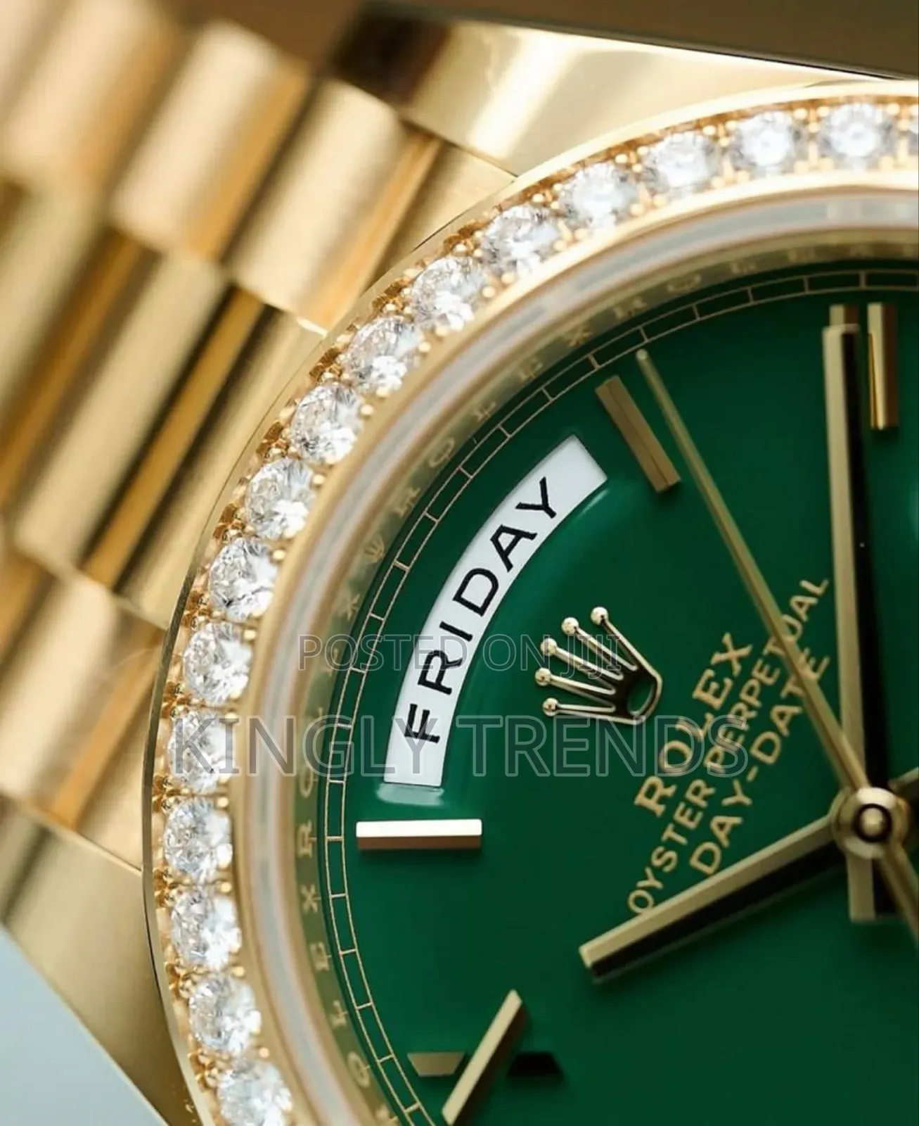 Luxury Rolex Day Date Automatic Engine Wristwatch