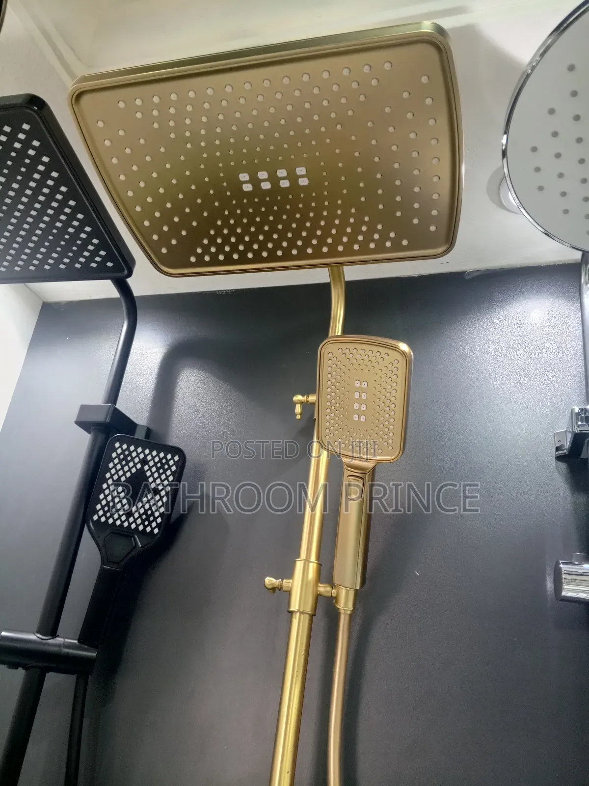 Gold Shower Mixer