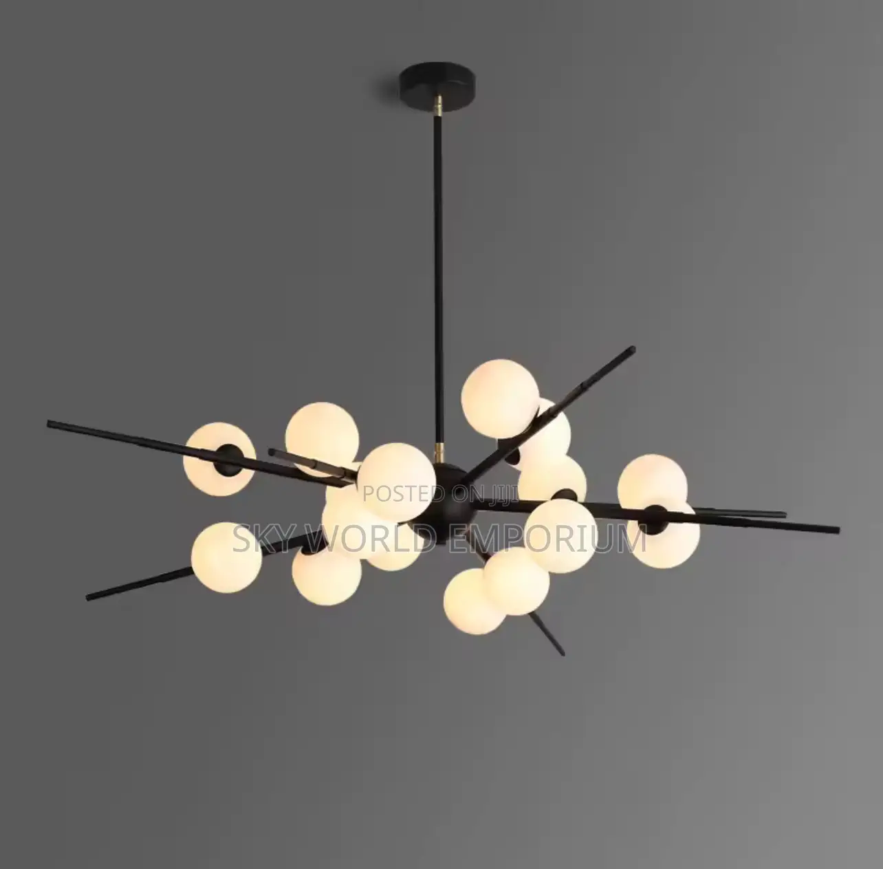 Chandelier Designer Glass Ball Hanging Light