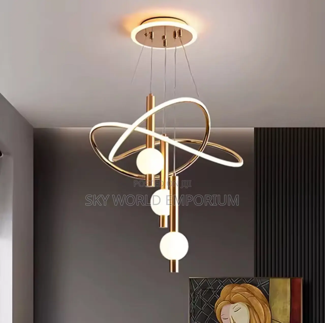 Nordic Modern Chandelier Led Pendant Suspension Luminaire