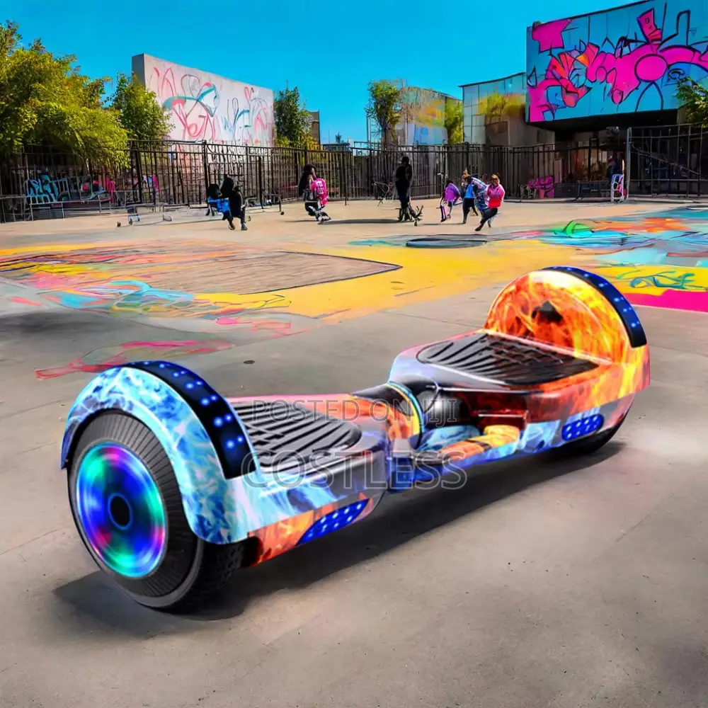 Electric Hoverboard With Led Lights