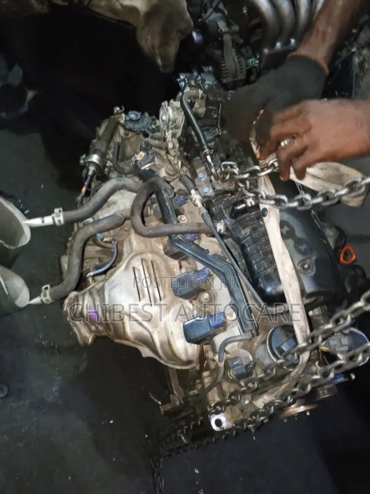 Complete Engine and Gear Box for Honda City 2006/2007 Model
