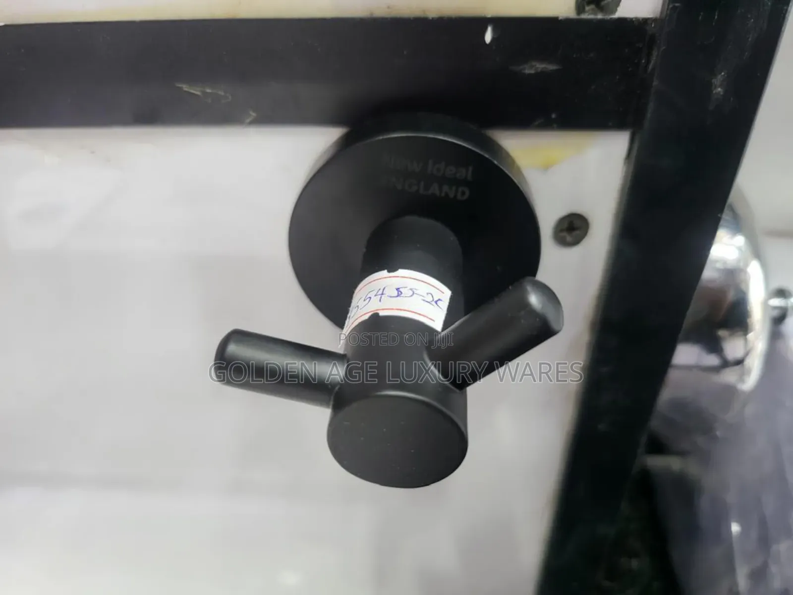 Quality Black Double Coat Hook