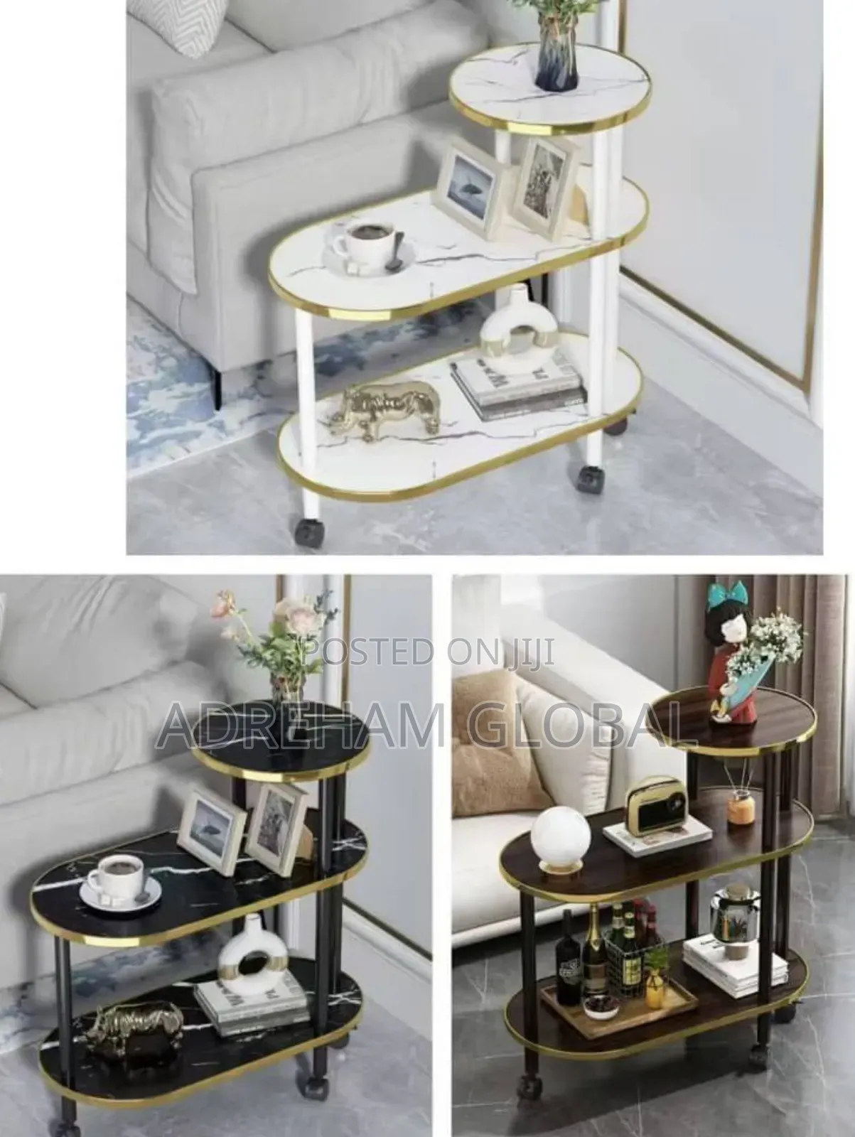 Luxury 3 Layers Coffee Stool