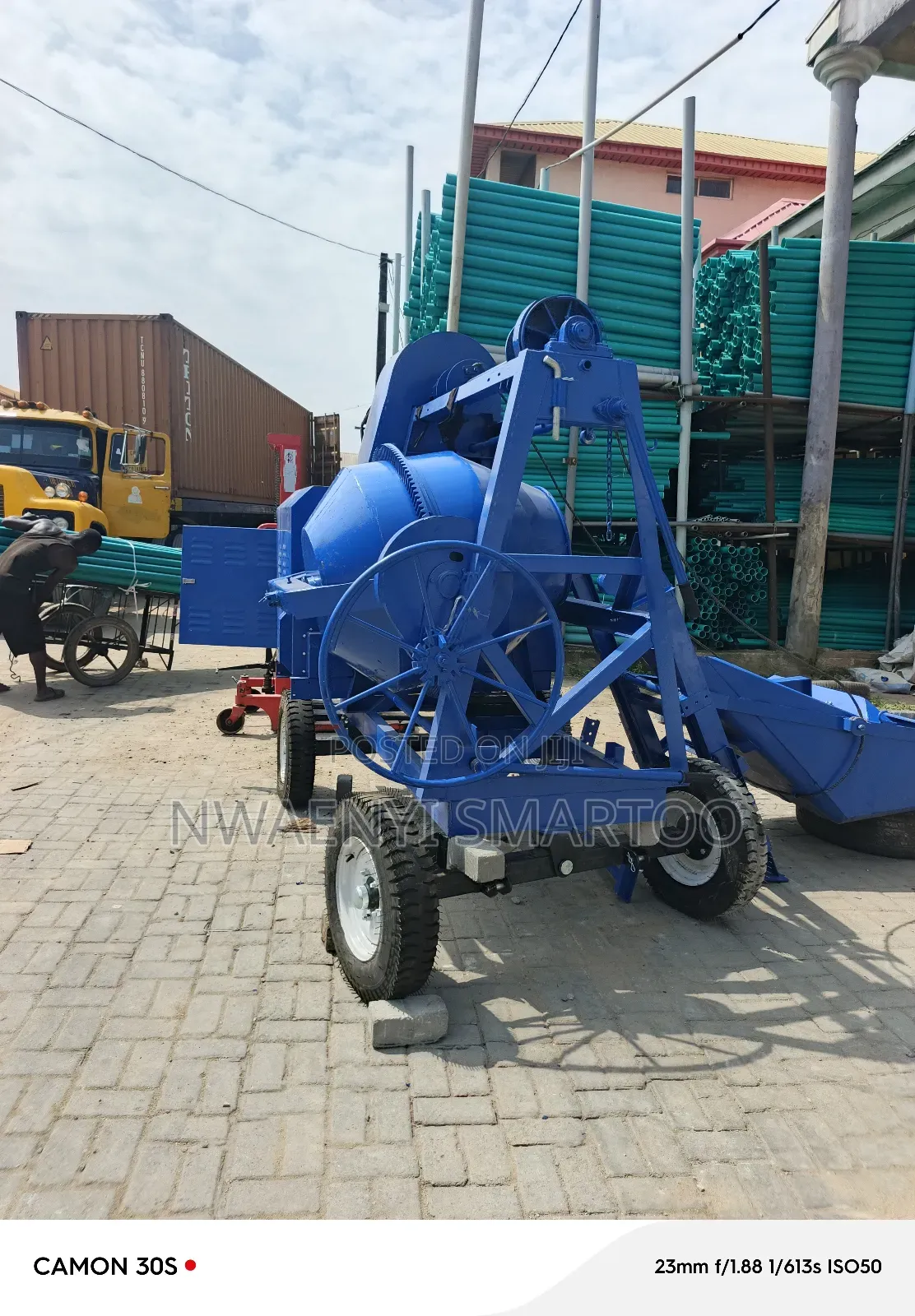 Concrete Mixer With Hoist 30meters Length