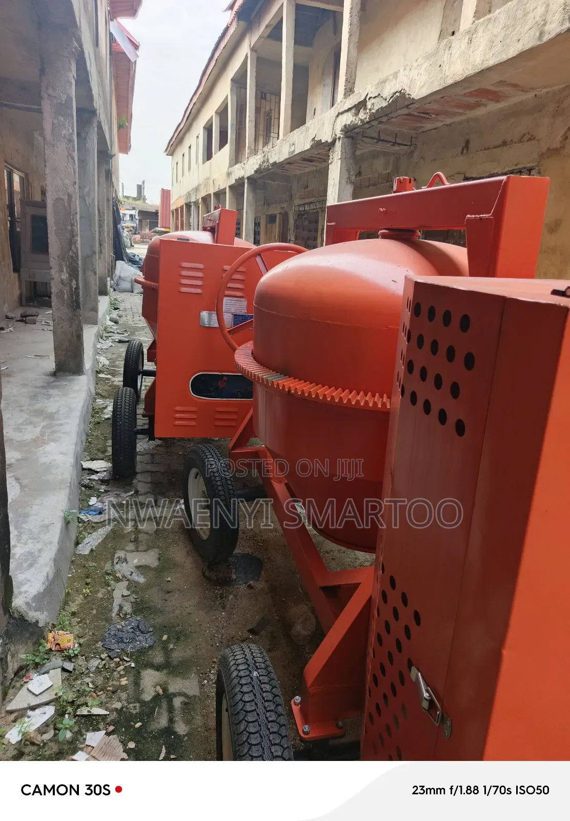 Topman Concrete Mixer Machine 600litres