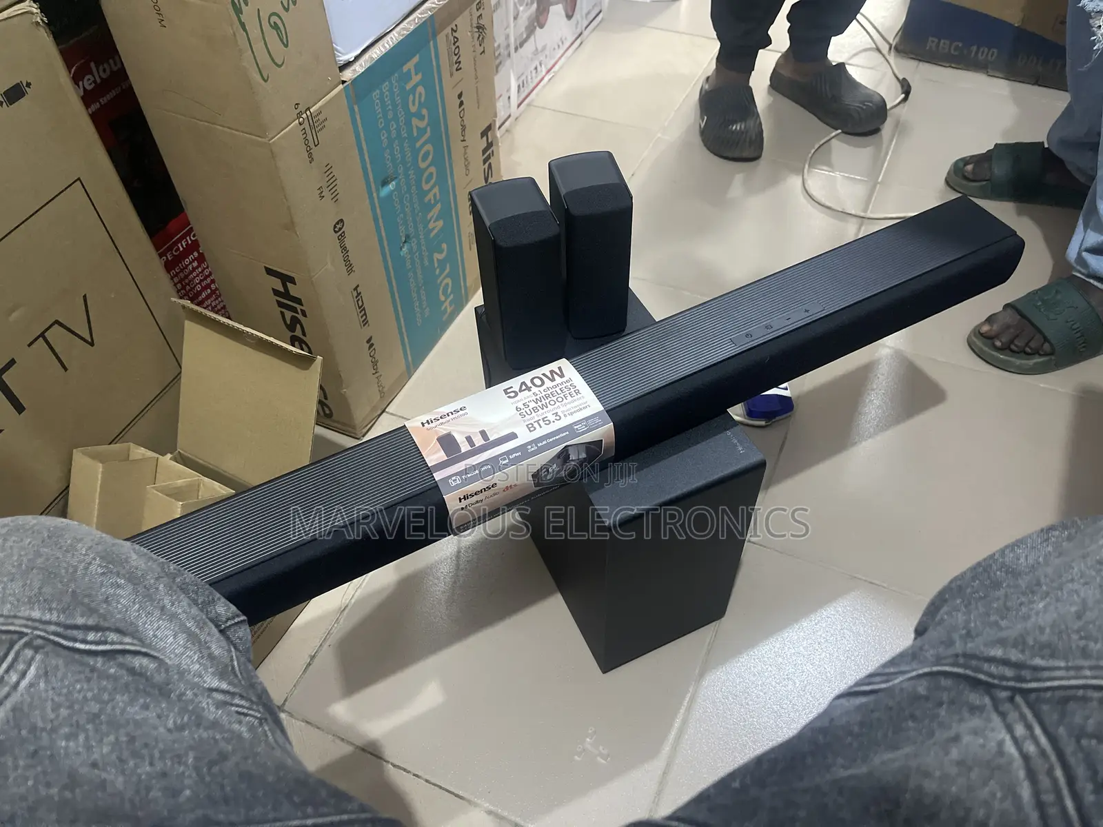 Brand New Hisense 540wat Sound Bar Sound System