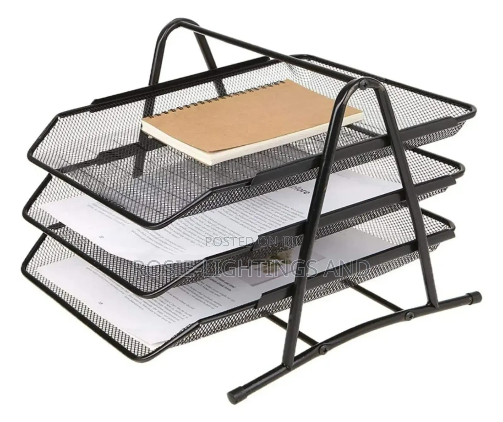 3 Tier Office Metal Desk Organizer