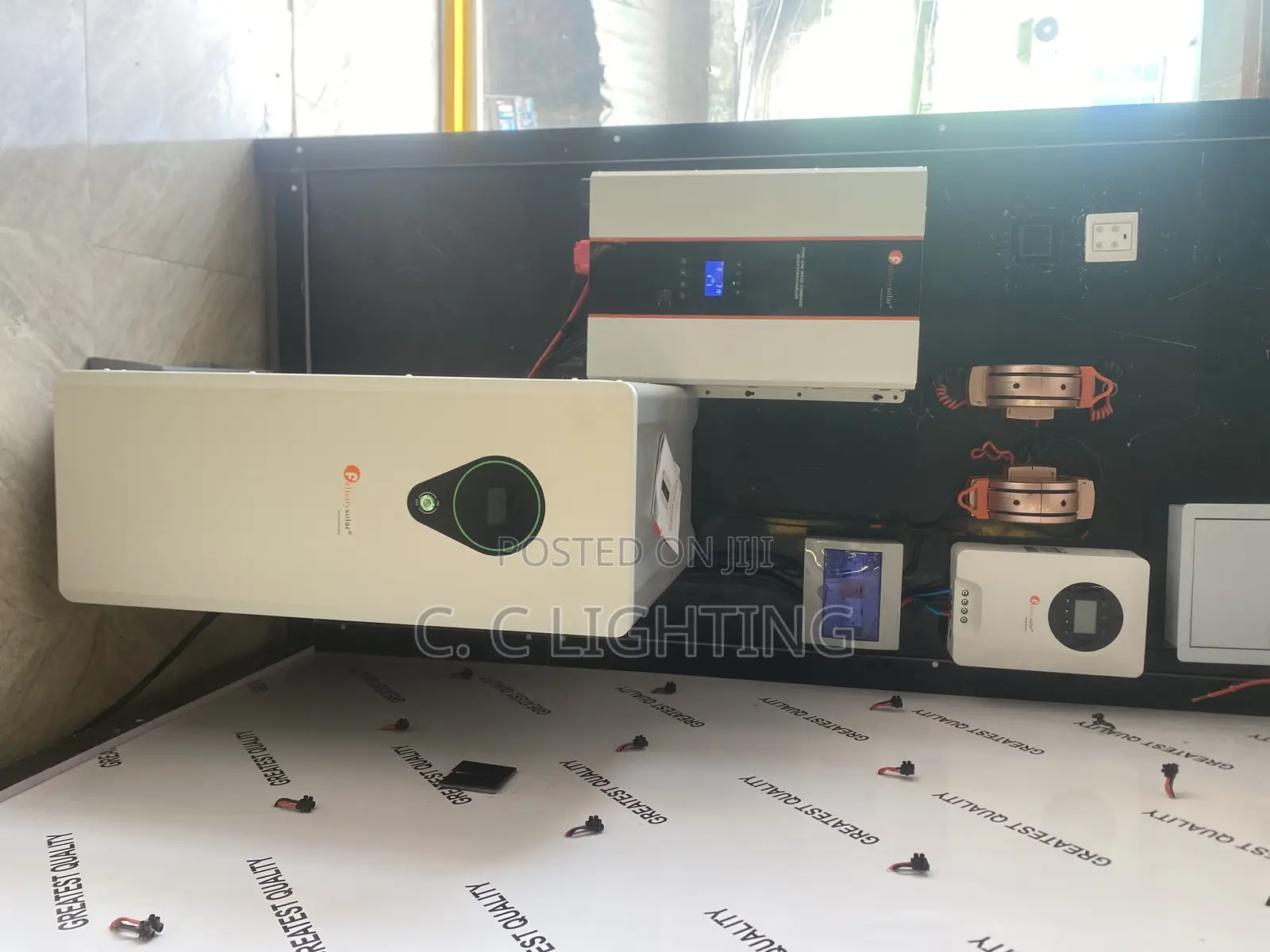 15kwh Lithium Battery With 10.2kva Hybrid Inverter