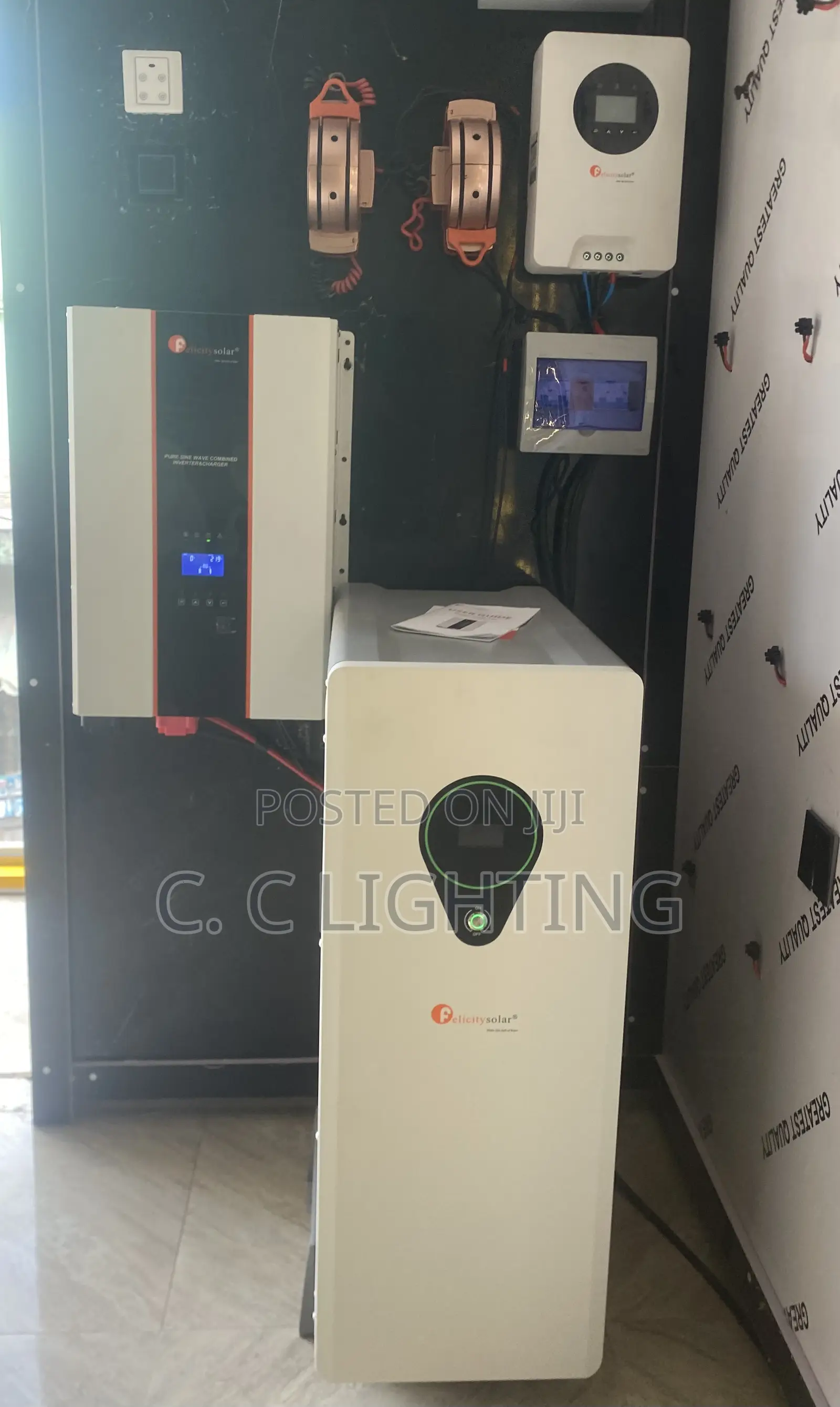 15kwh Lithium Battery With 10.2kva Hybrid Inverter