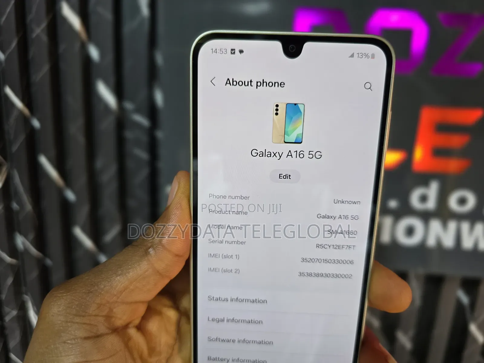 Samsung Galaxy A16 5G 256 GB White