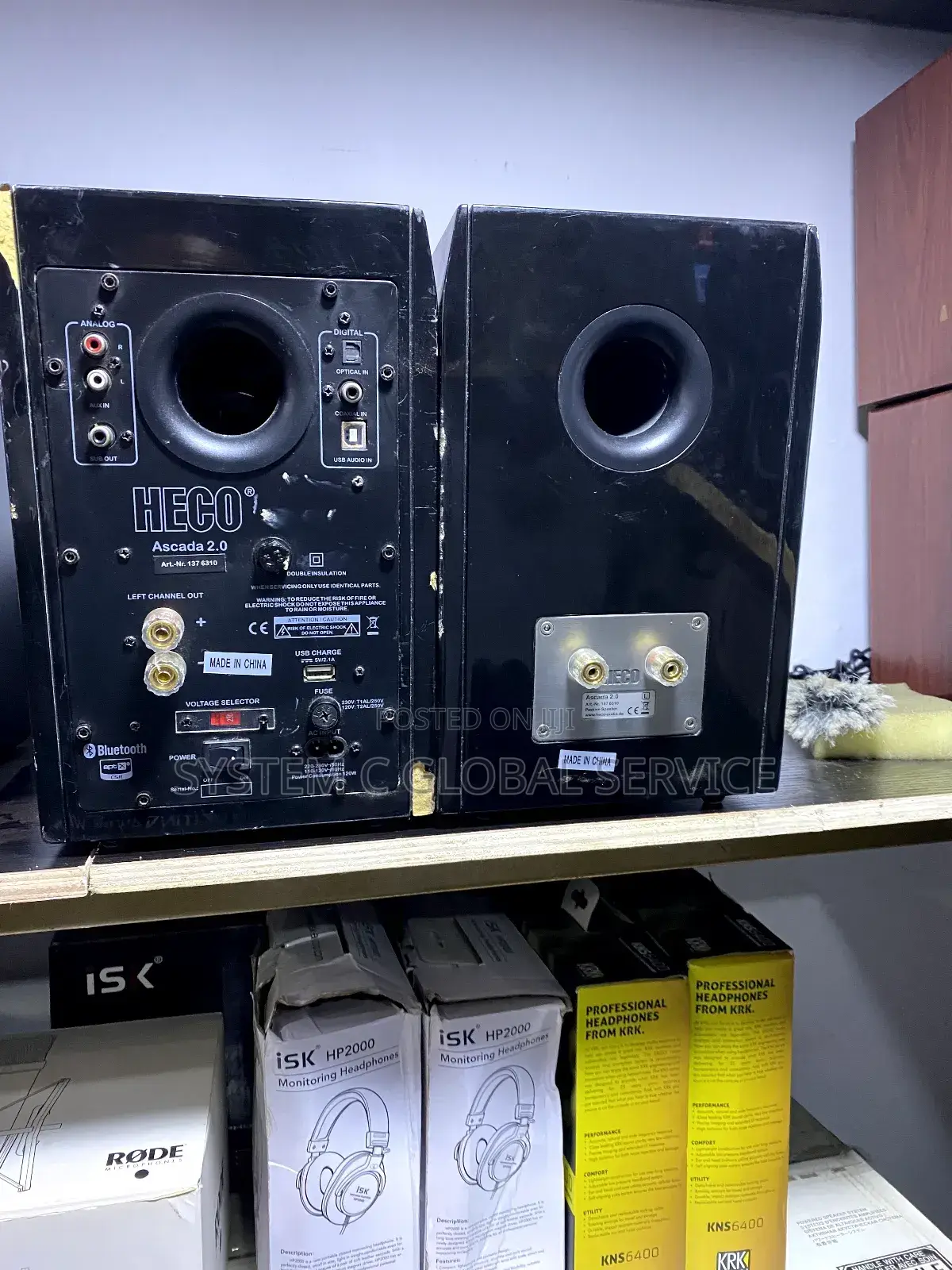 Heco Ascada2.0 Studio Monitor Speaker Single Powered