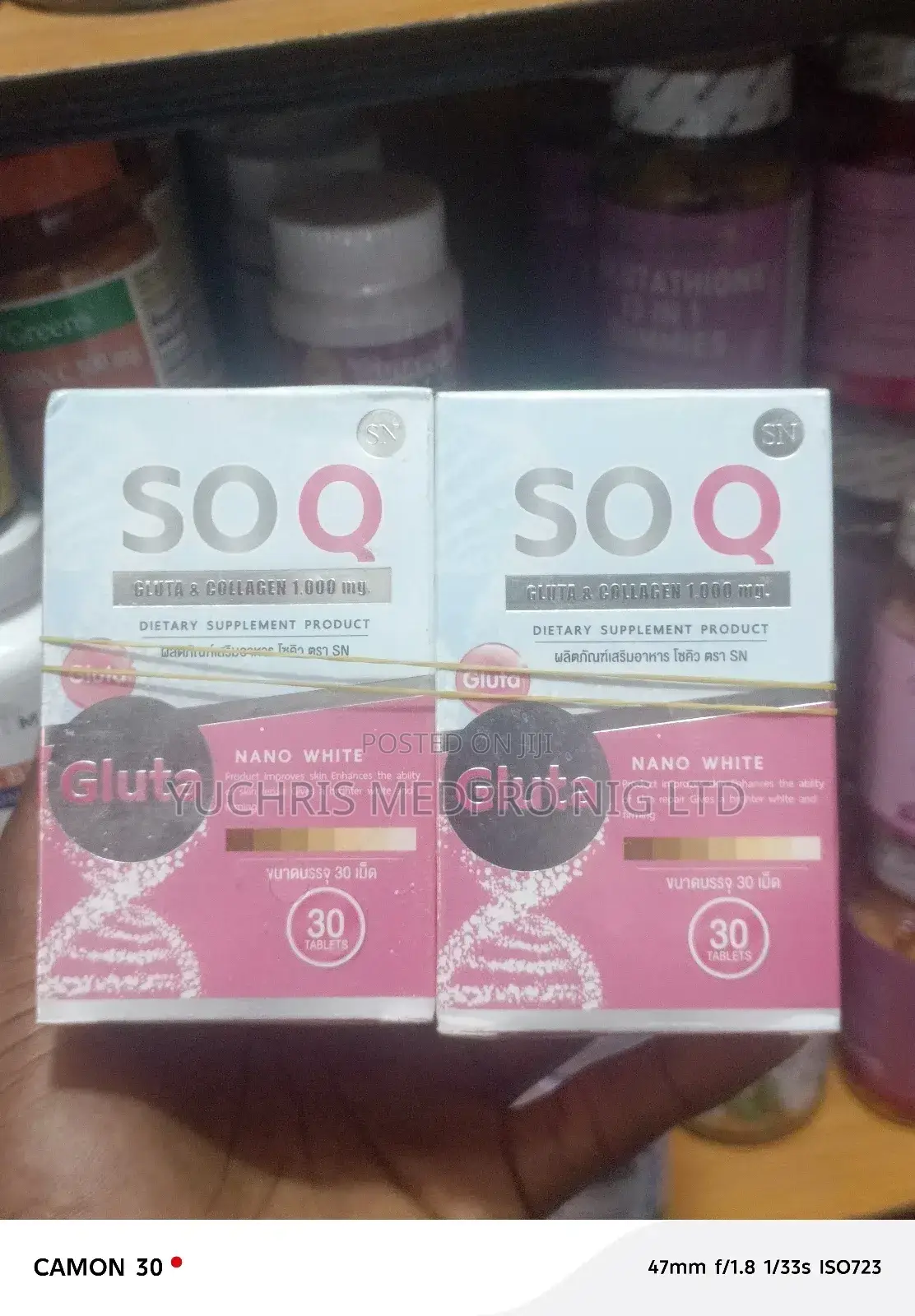 Soq Gluta Collagen 1000mg