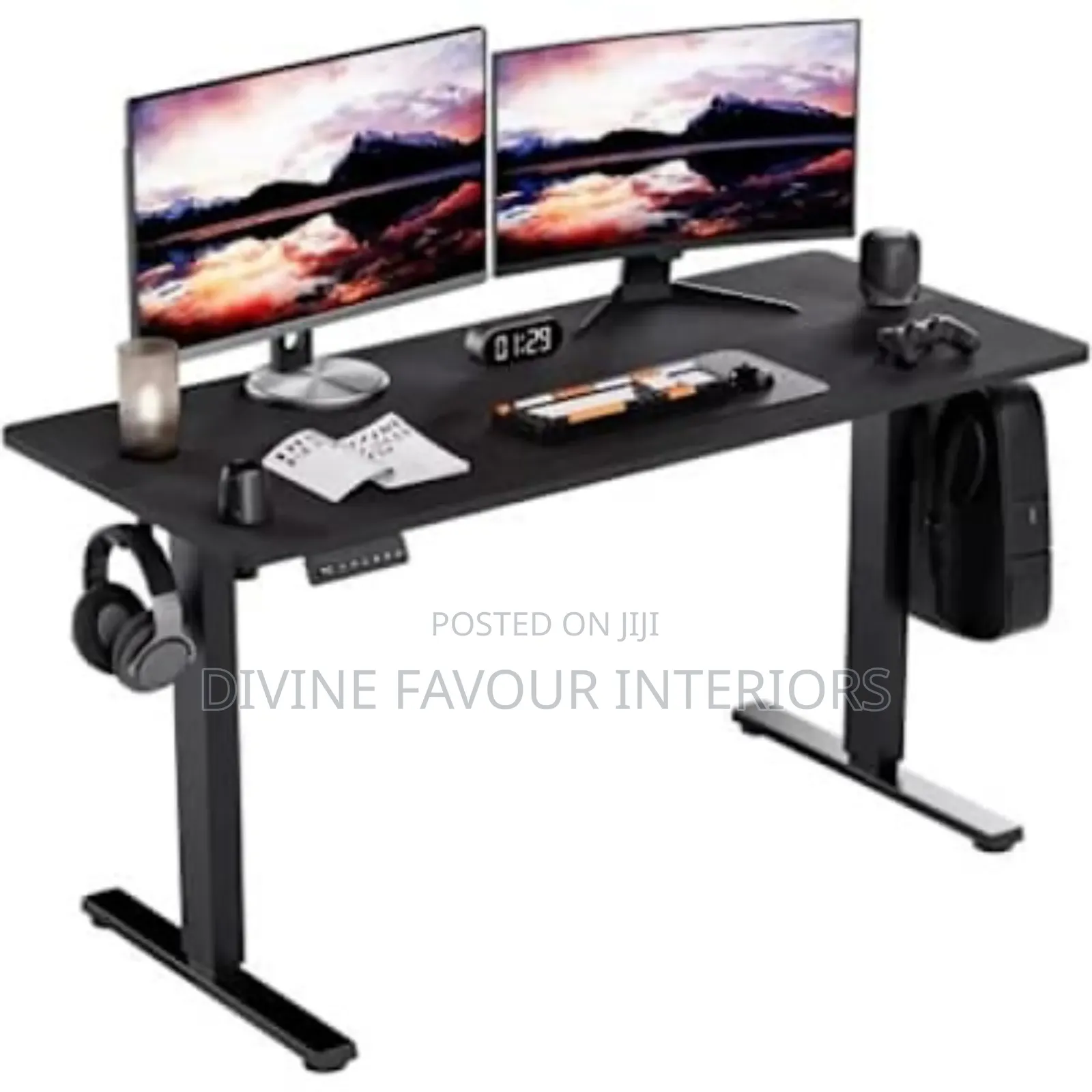 1.4 Meters Adjustable Height Desk