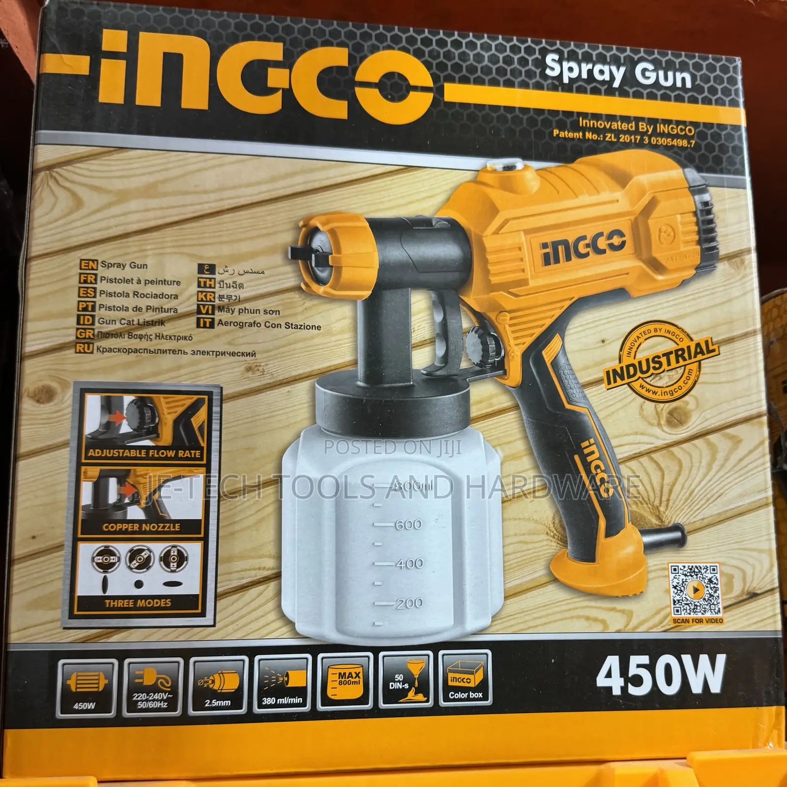 Ingco 450w Electric Painting/ Spraying Machine