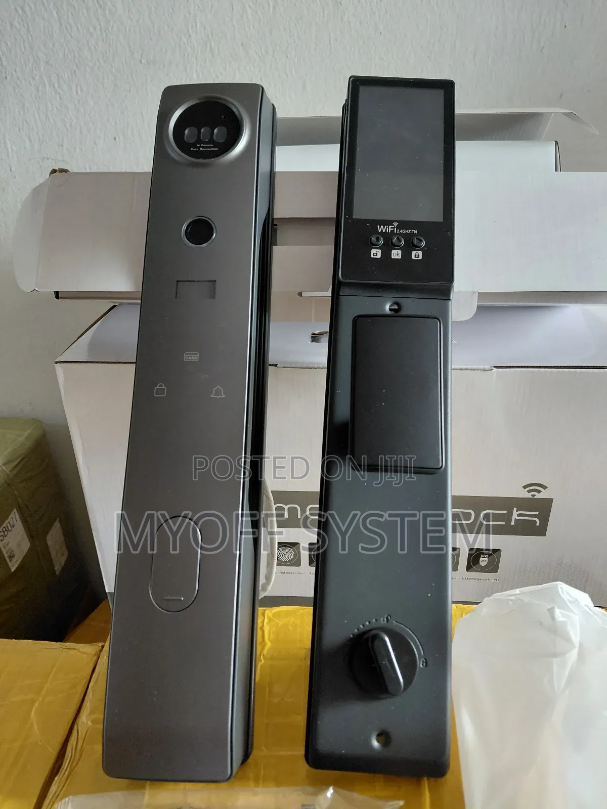 Smart Wifi 3d Tuya Facial Door Lock Mos-p33