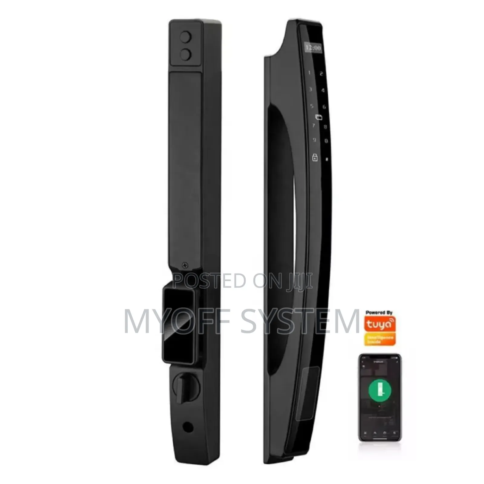 Smart Tuya Slim Automatic Door Lock Aslf