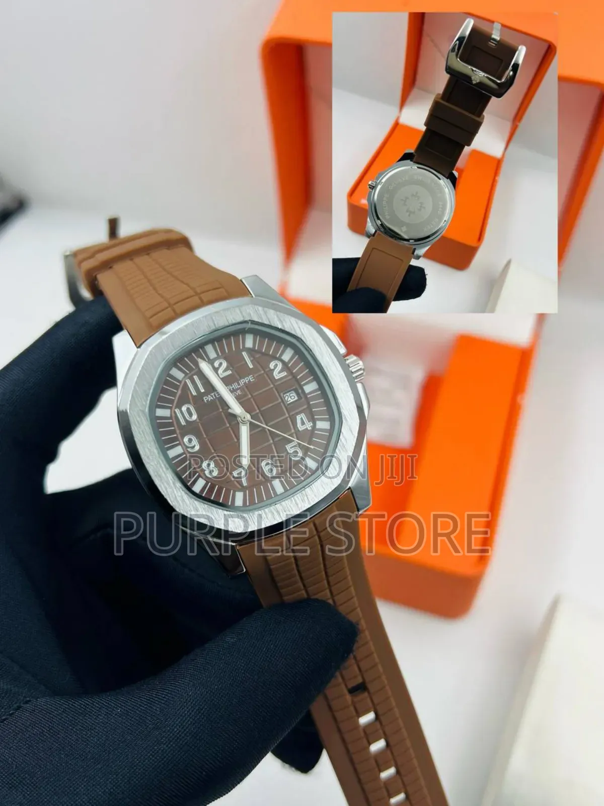 Patek Phillipe-Rubber-Strap-Unisex