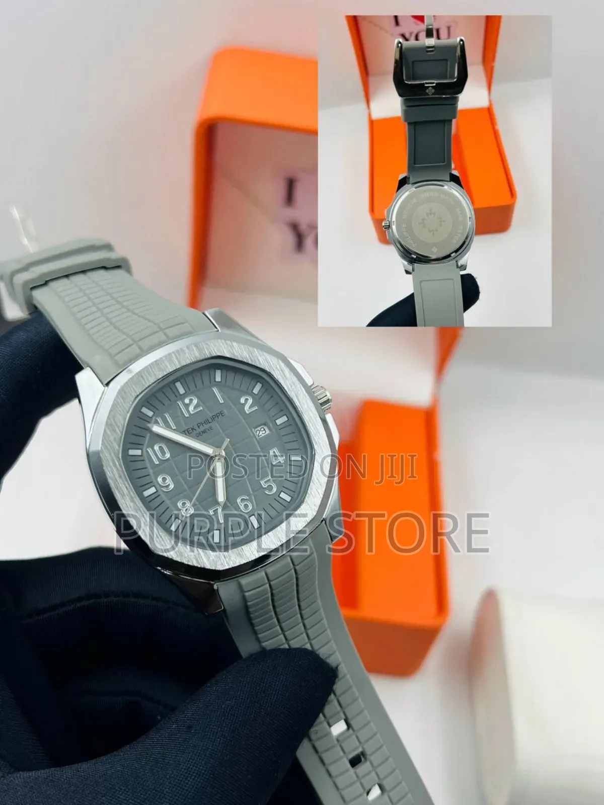 Patek Phillipe-Rubber-Strap-Unisex