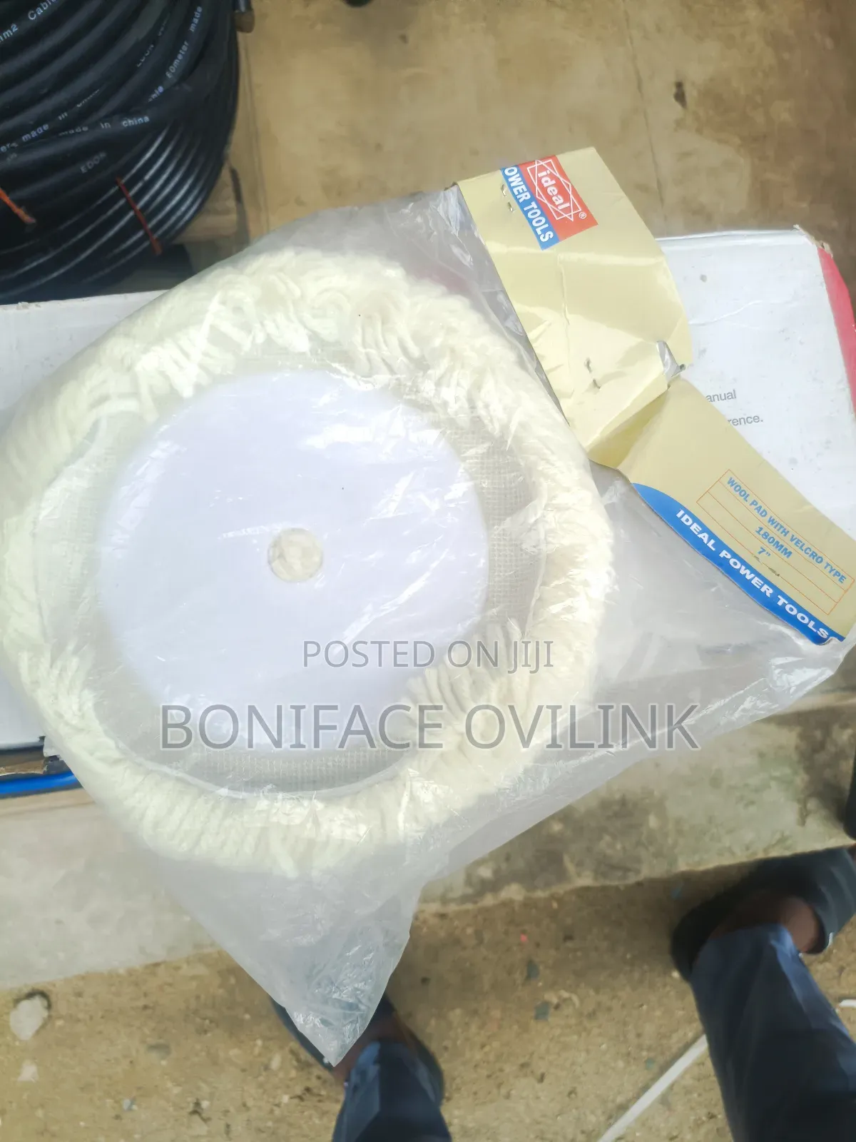 Wool Polishing Bonnet 7" ( All Sizes Available