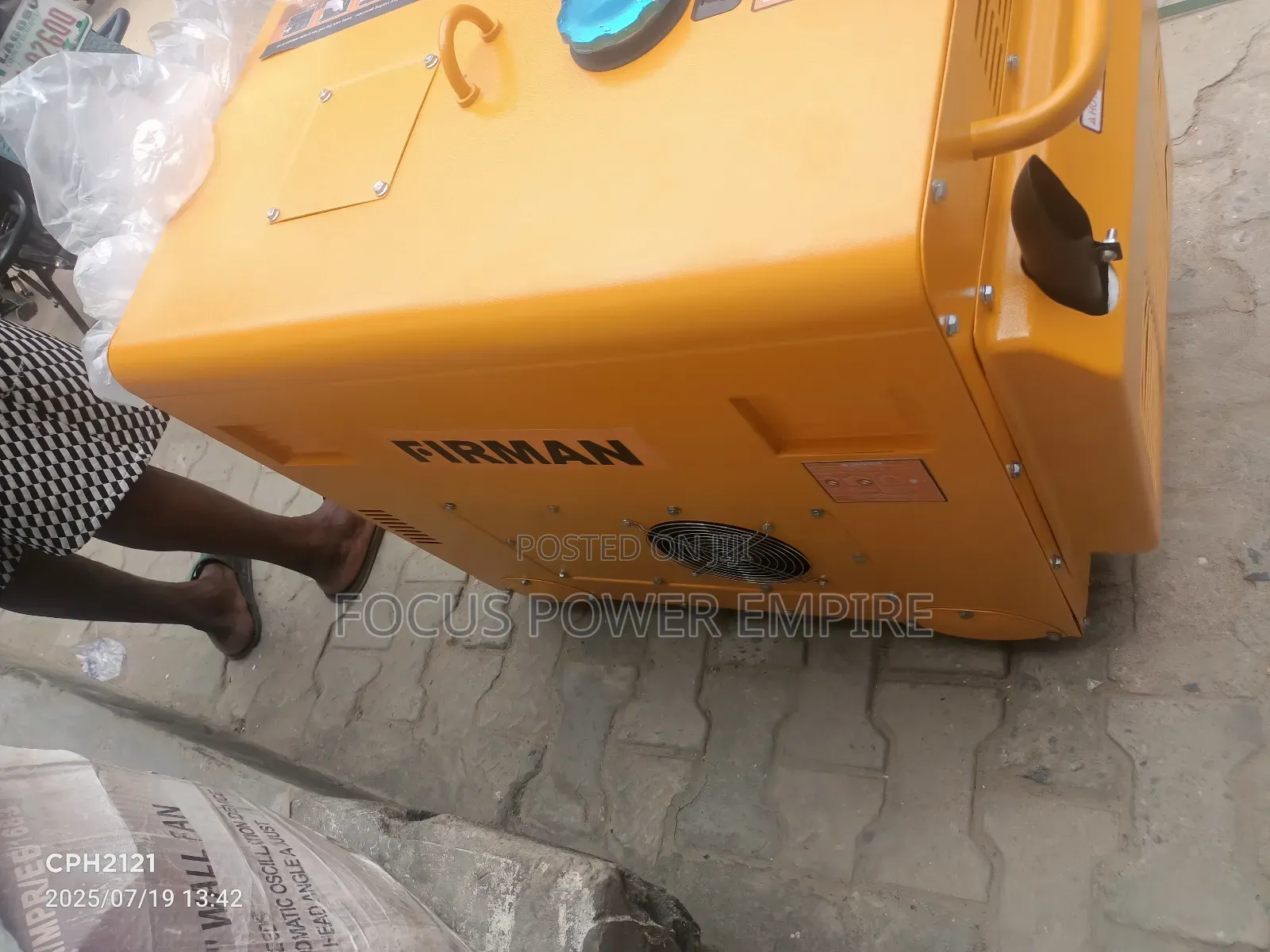 10.5kva Firman Soundproof Diseal Generator Purecopper Coil