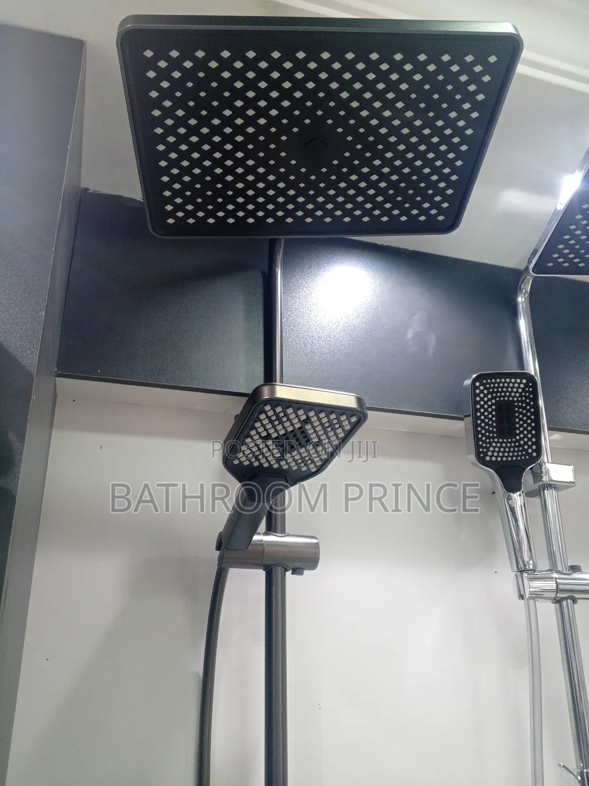 Executive Grey Surface Shower Mixer