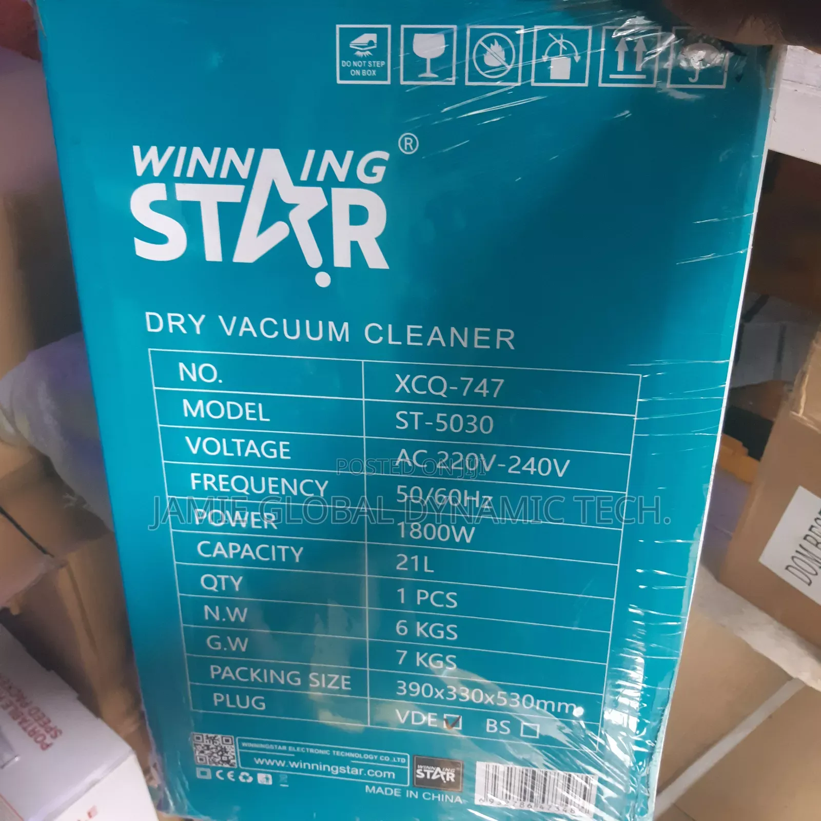 21l Dry Vacuum Cleaner