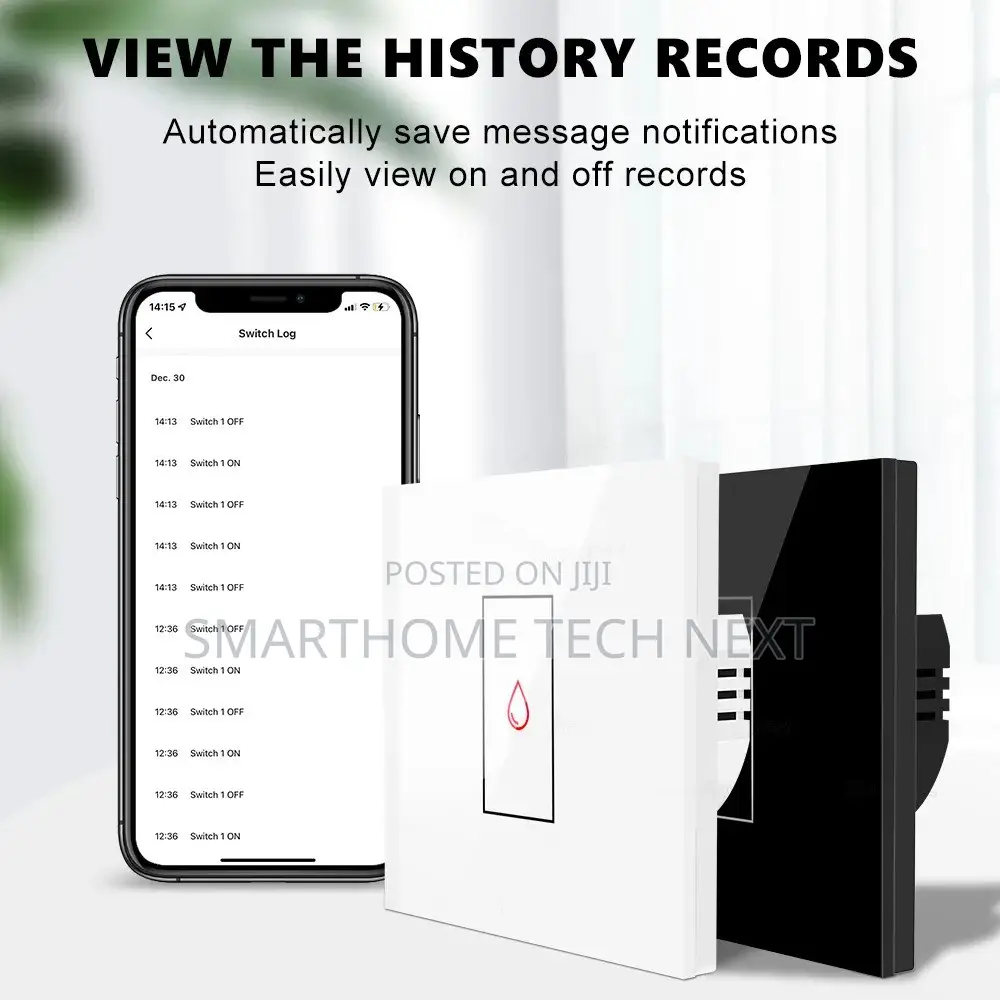 20a Smart Ac/Water Heater Wifi Switch Energy Monitor, Alexa