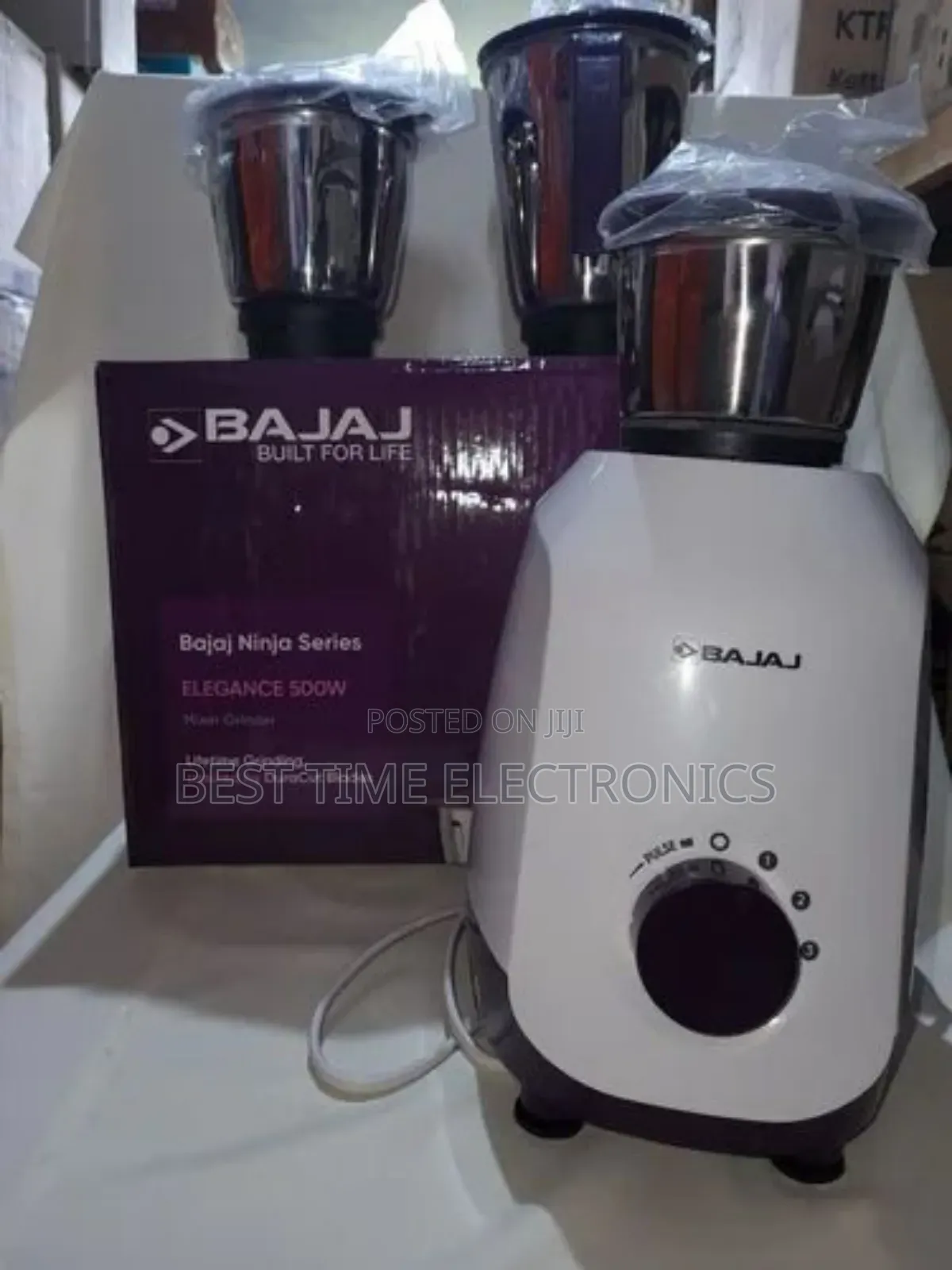 Bajaj 500w Mixer Grinda (Ninja Series Elegance)