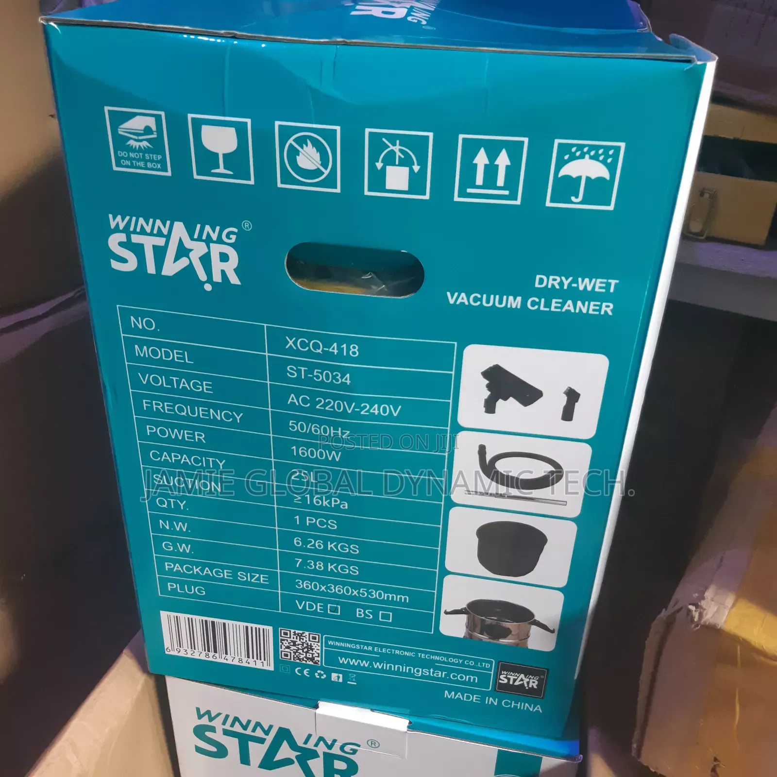 25l Wet Dry Vacuum Cleaner