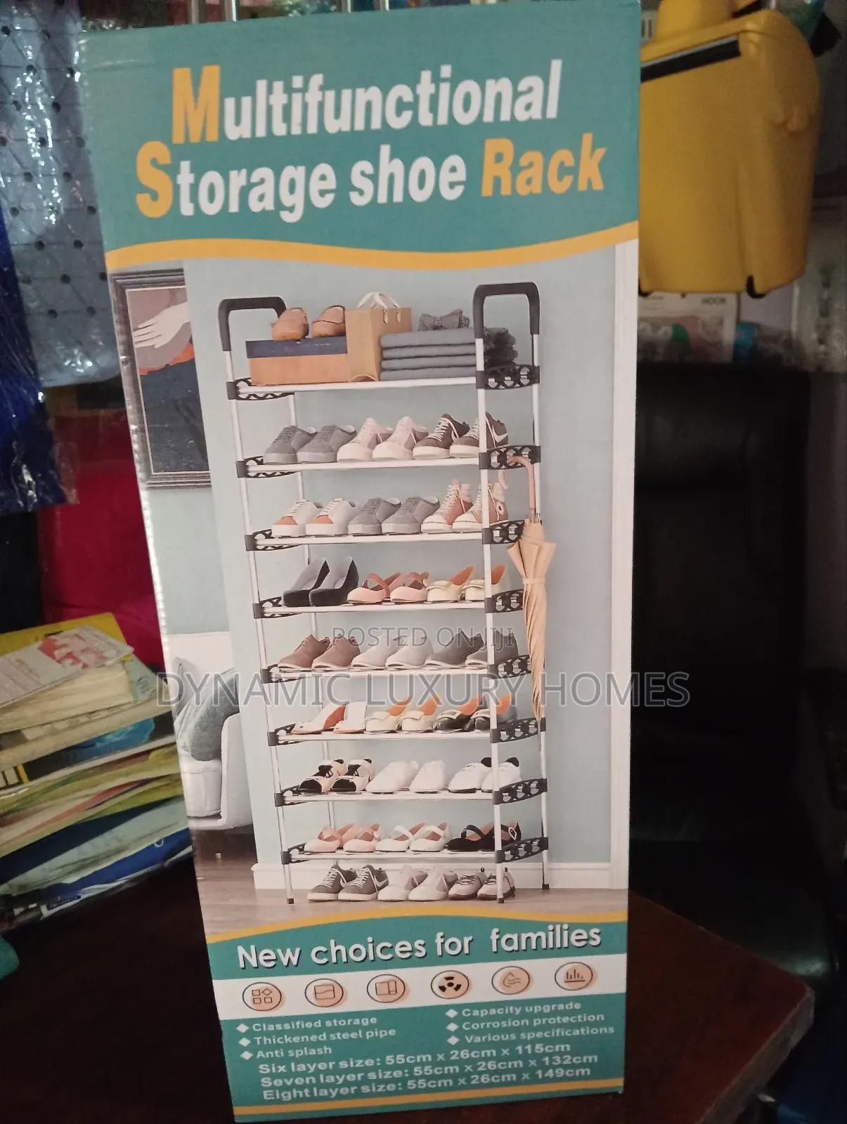 Multifunctional Storage Shoe Rack