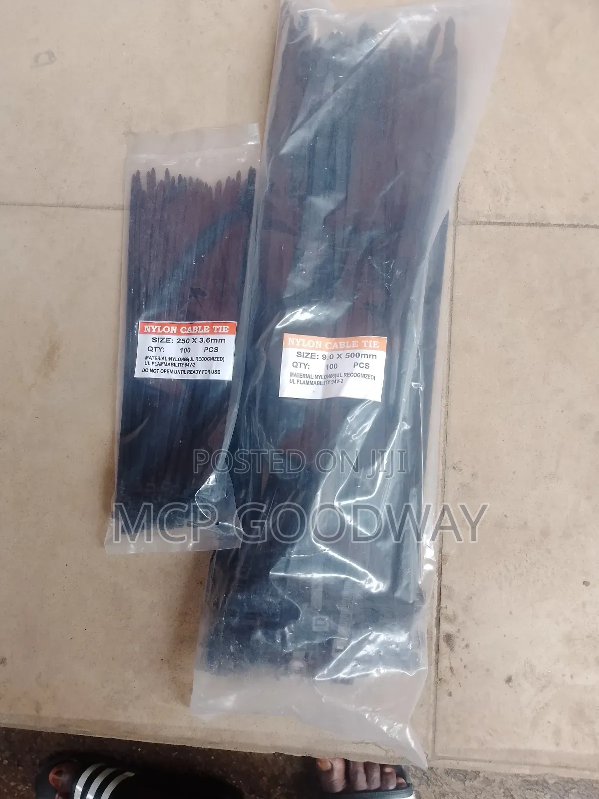 Nylon Cable Tie 3.6 by 250mm All Seize Available