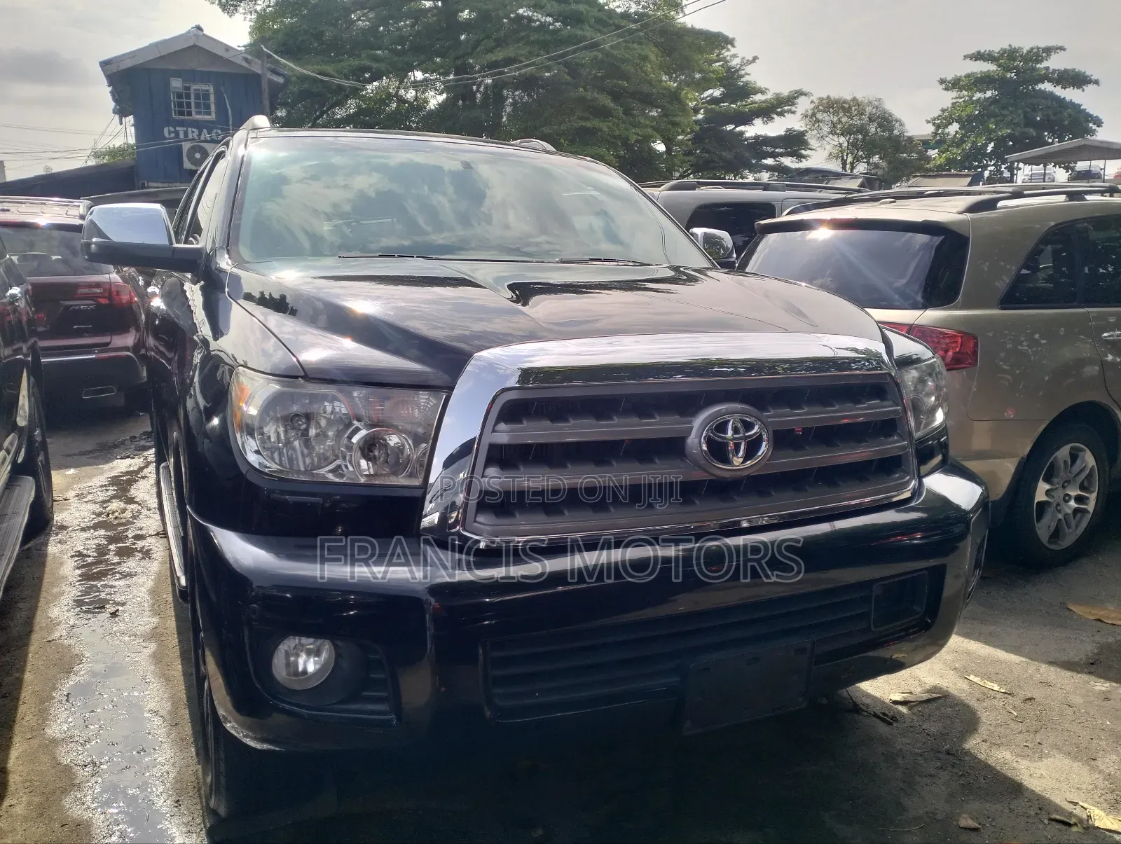 Toyota Sequoia Platinum FFV 4dr SUV 4WD (5.7L 8cyl 6A) 2013 Black