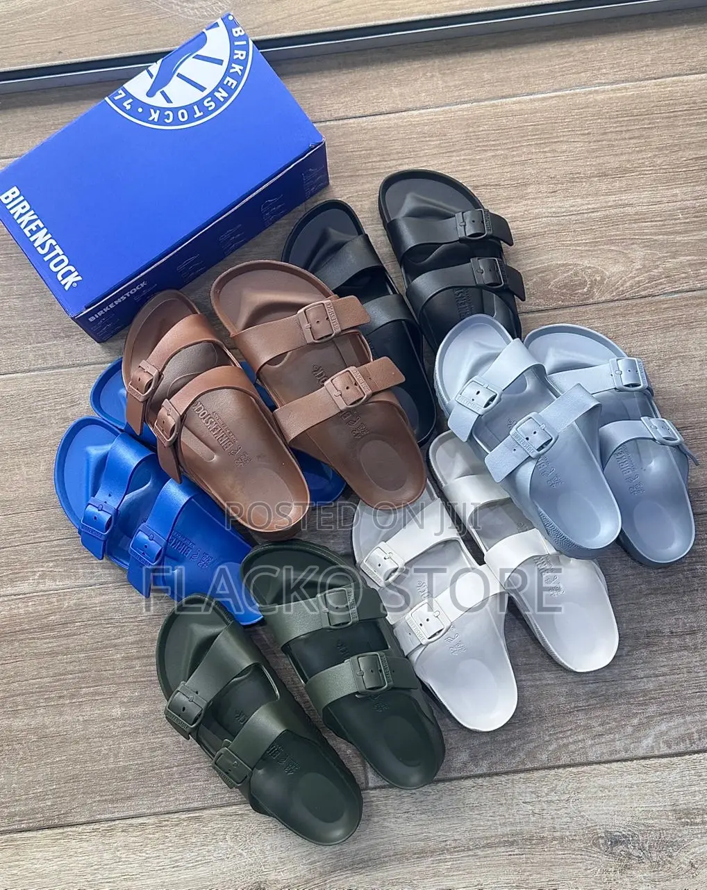 Original Birkenstock Rubber Slip Ons