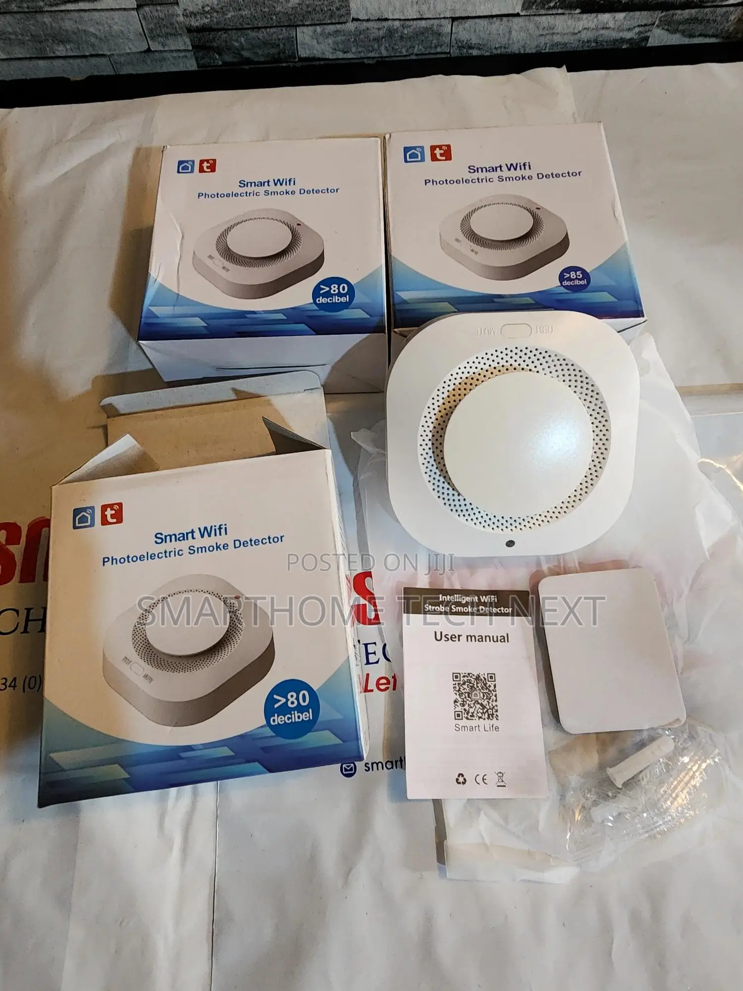 Tuya Smart Wifi Smoke Alarm With App Alerts