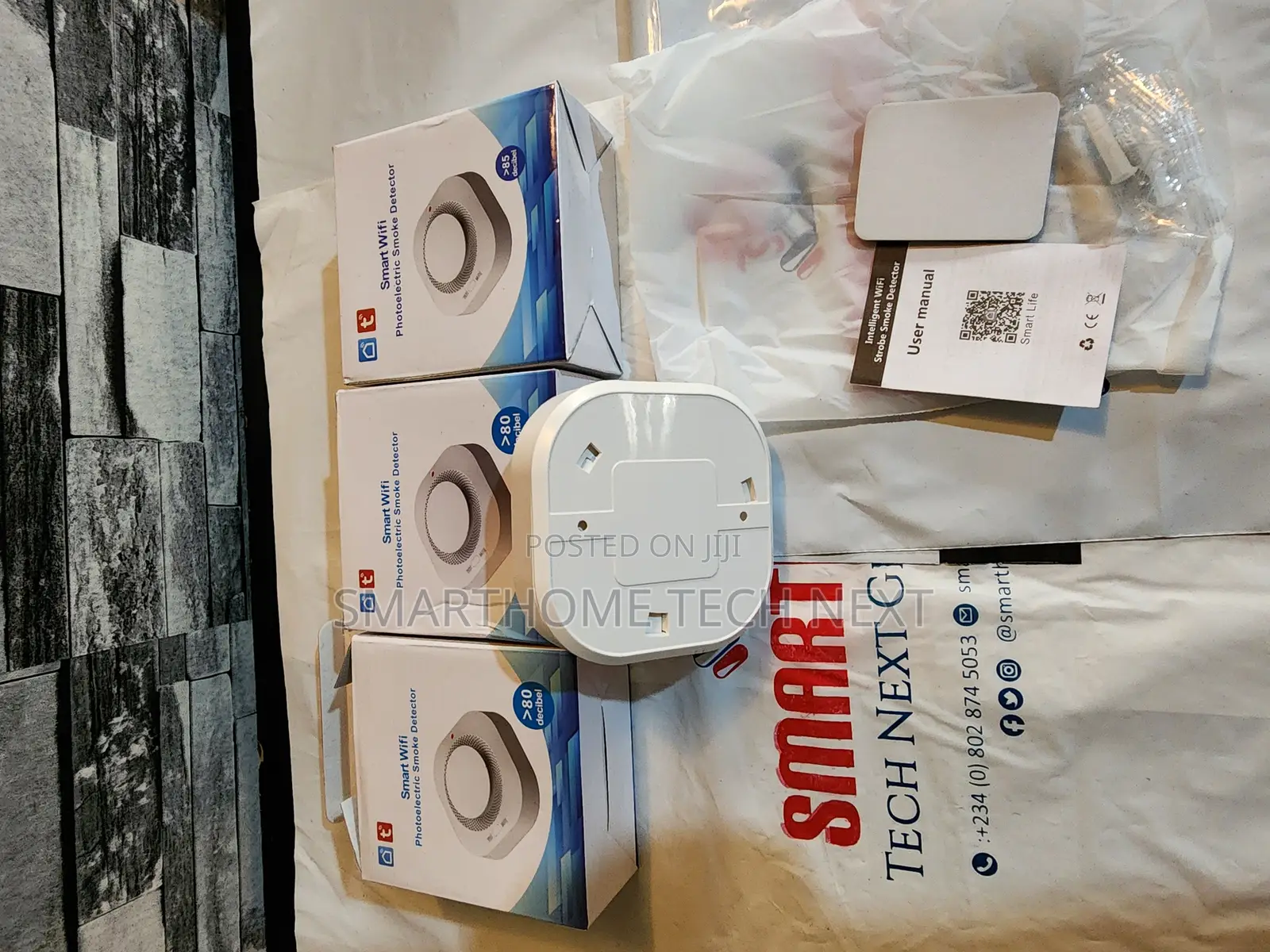 Tuya Smart Wifi Smoke Alarm With App Alerts
