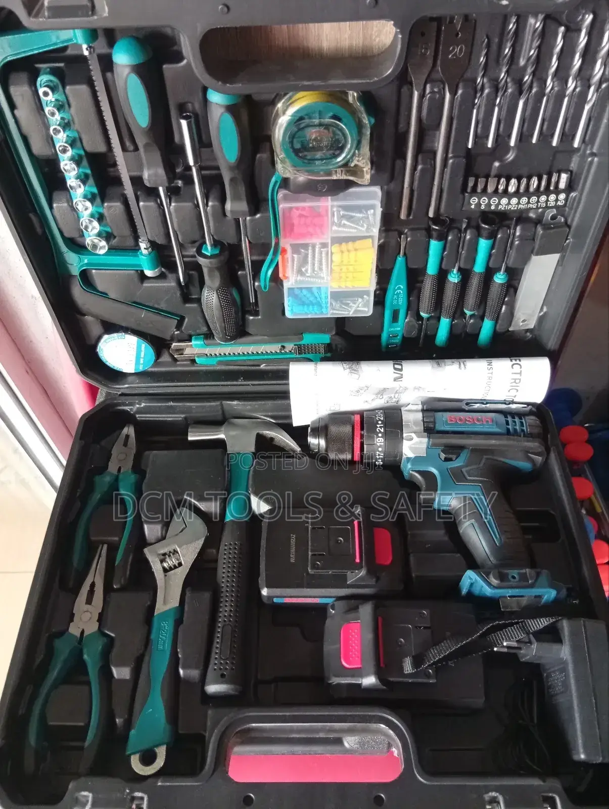 Bosch Cordless Drill Tools Box