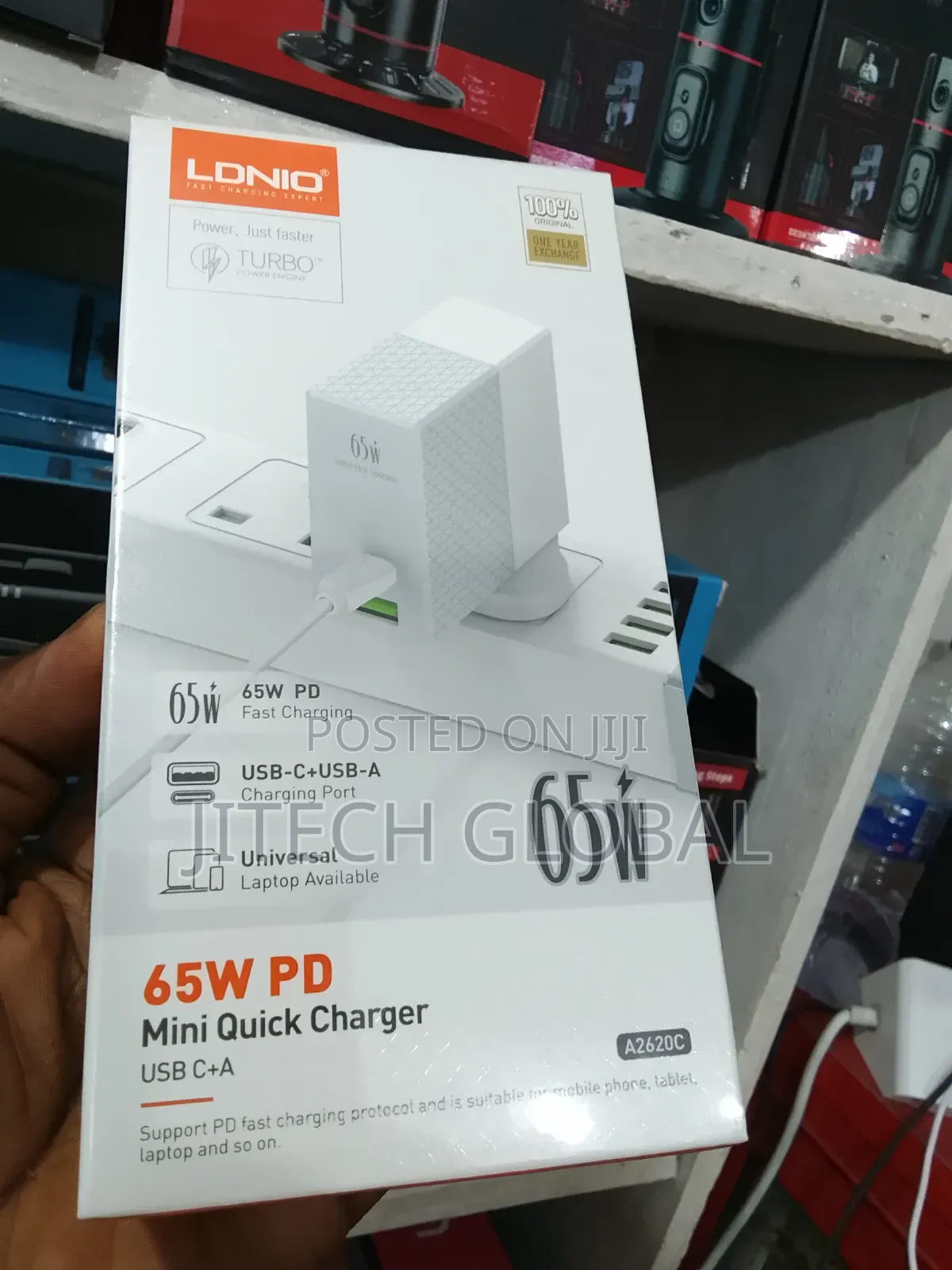 Ldnio Fast-portable Double Usb 65w Wall Charger