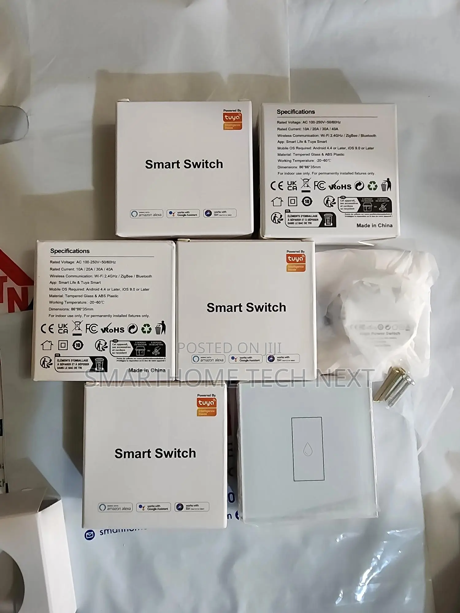 20a Smart Ac/Water Heater Wifi Switch Energy Monitor, Alexa